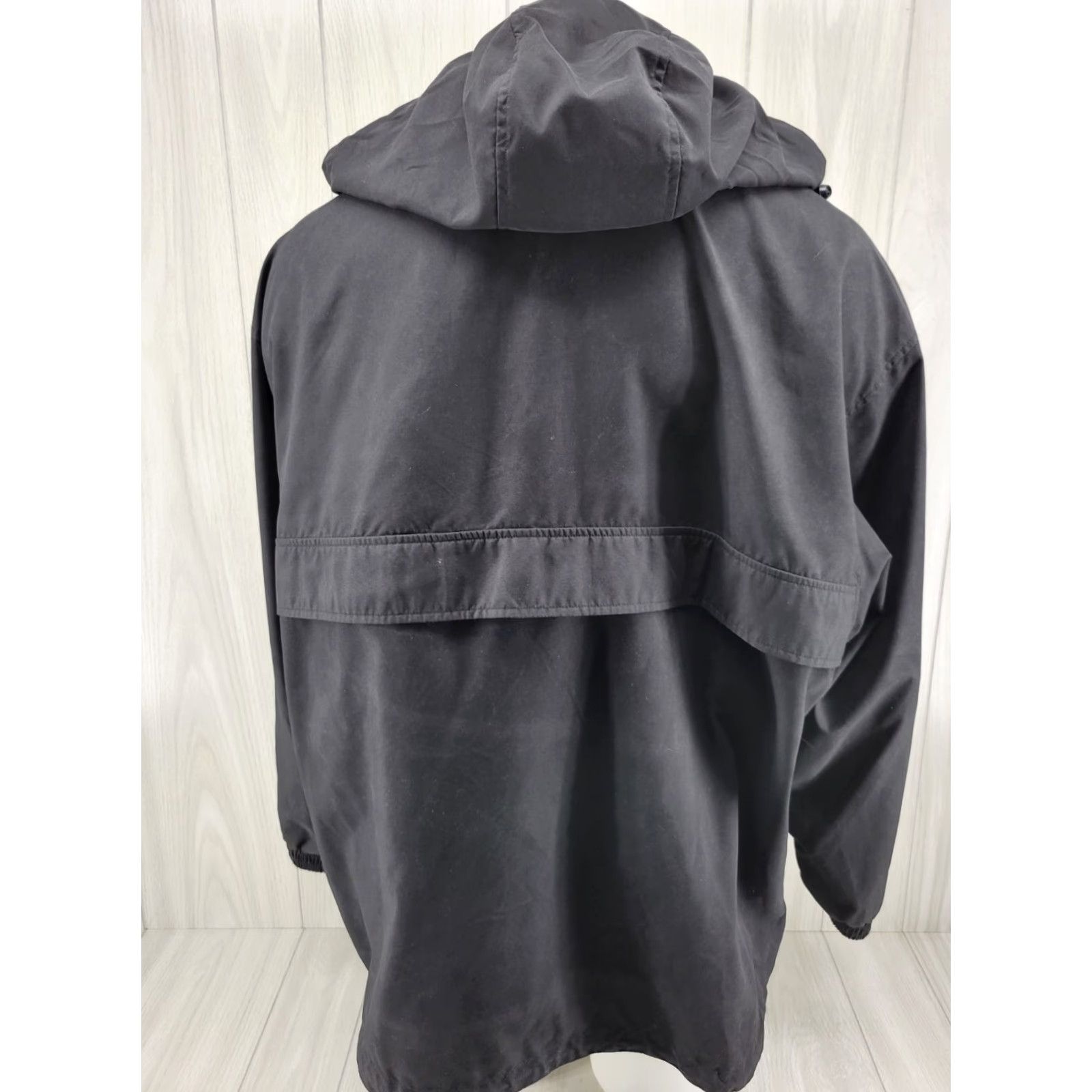 Ralph Lauren VINTAGE Chaps Ralph Lauren Mens Black 1/4 Zip Pullover Windbreaker Jacket XL Size US XL / EU 56 / 4 - 7 Thumbnail