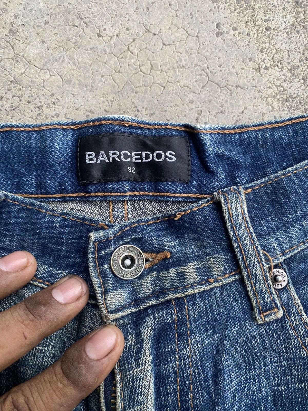 Edwin × Japanese Brand Vintage barcedos slim fit denim Size US 34 / EU 50 - 9 Thumbnail