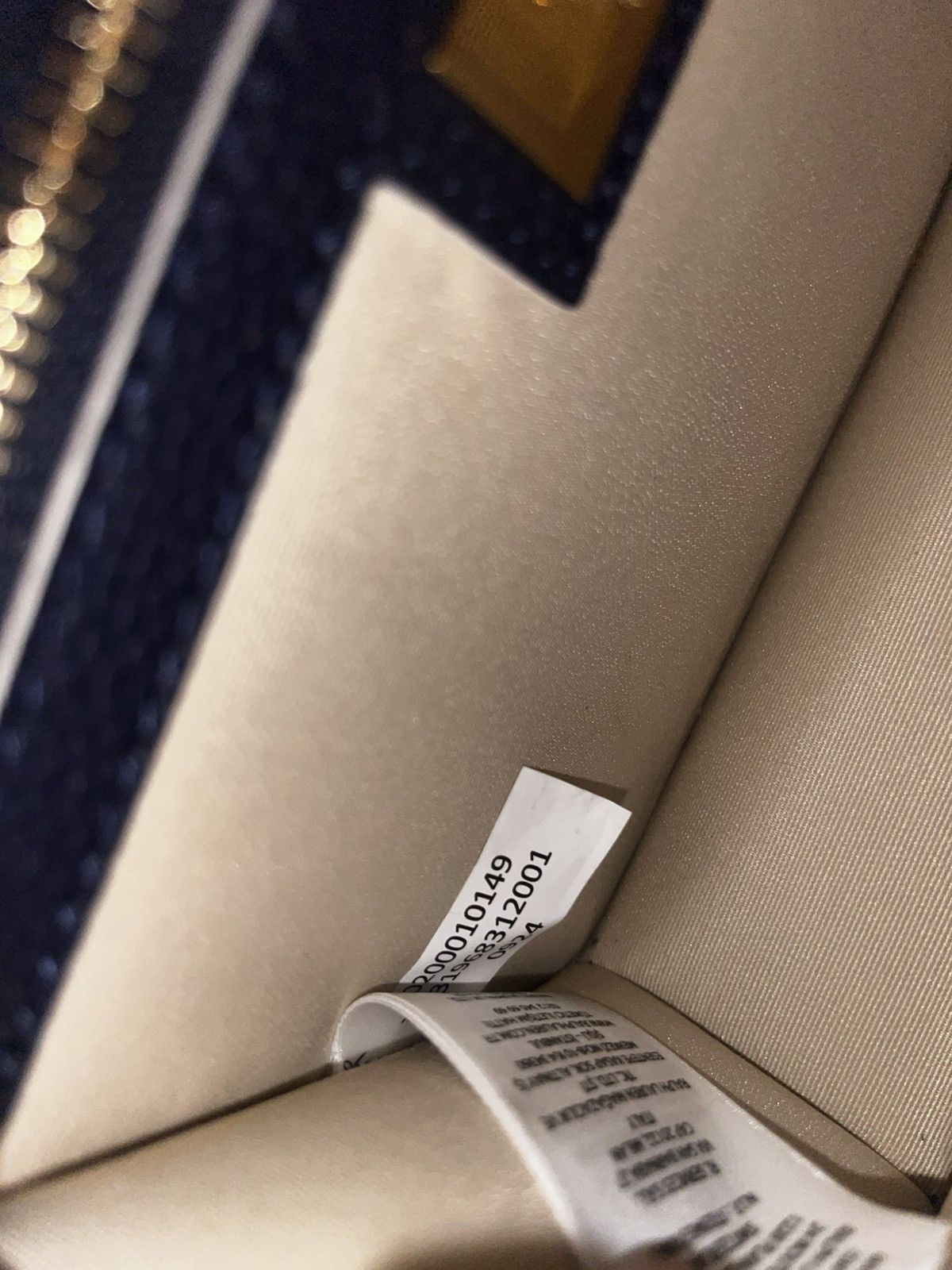 Lauren Ralph Lauren × Ralph Lauren Ralph Lauren Pebbled Leather Sophee Crossbody - Dark Blue Size ONE SIZE - 8 Thumbnail