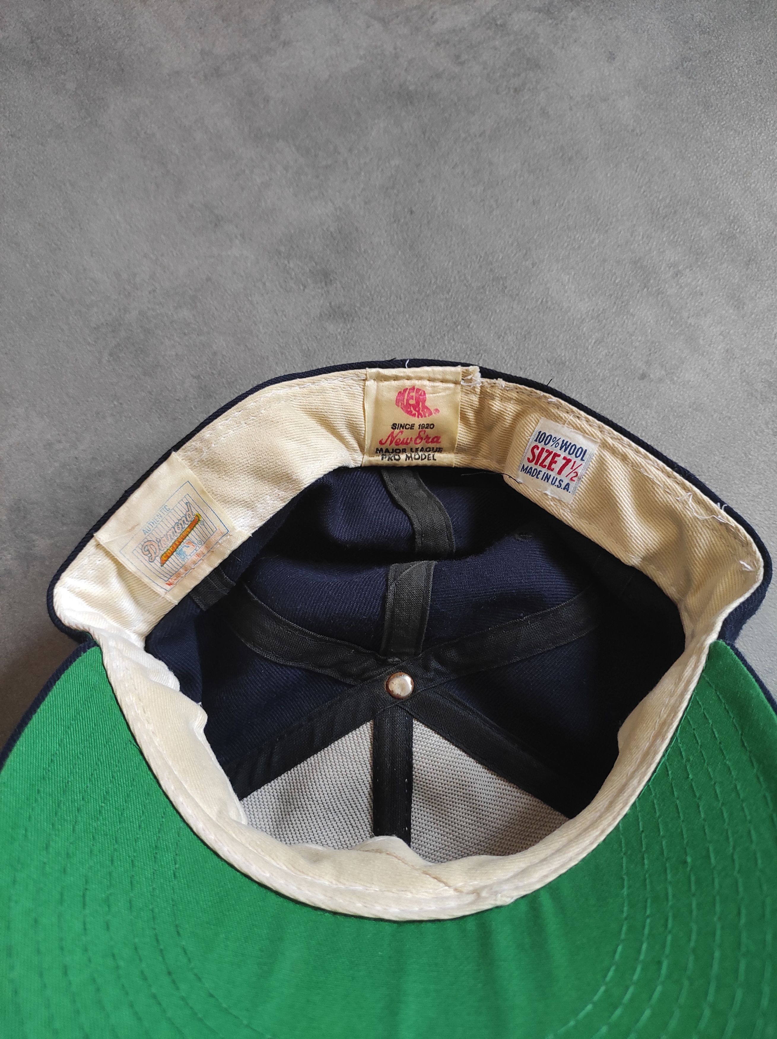 New Era Vintage New York Yankees Wool Cap Os Rare Size ONE SIZE - 3 Thumbnail