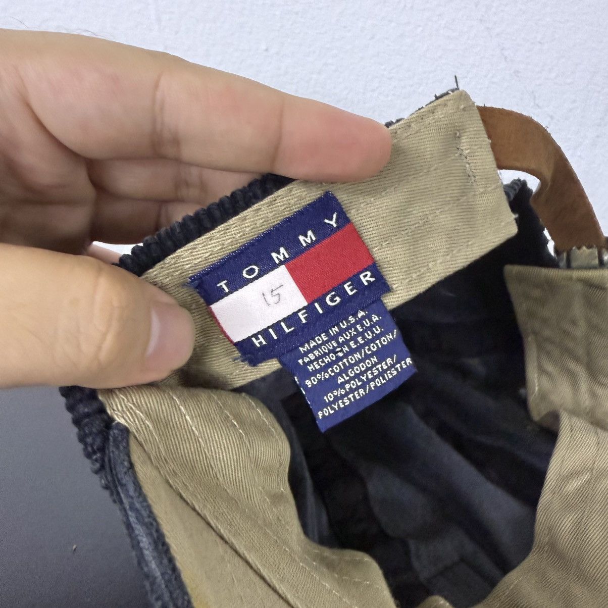 Tommy Hilfiger Vintage Tommy Hilfiger Corduroy Six Panel Hat Size ONE SIZE - 6 Thumbnail