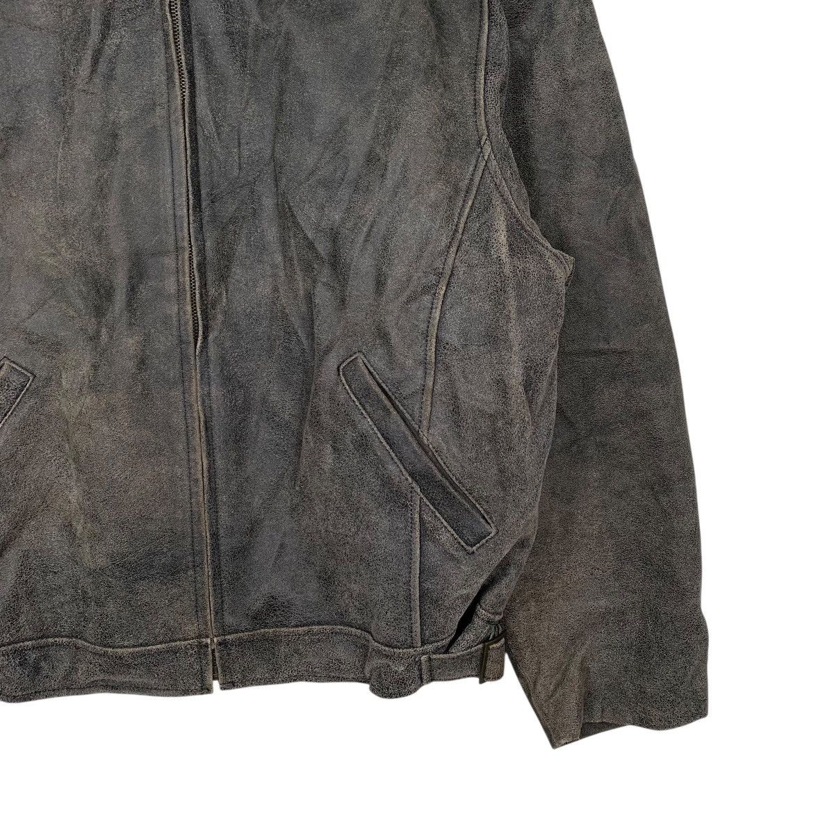 Japanese Brand Japanese Brand Park Miller Basic Leather Jacket Size US L / EU 52-54 / 3 - 4 Thumbnail