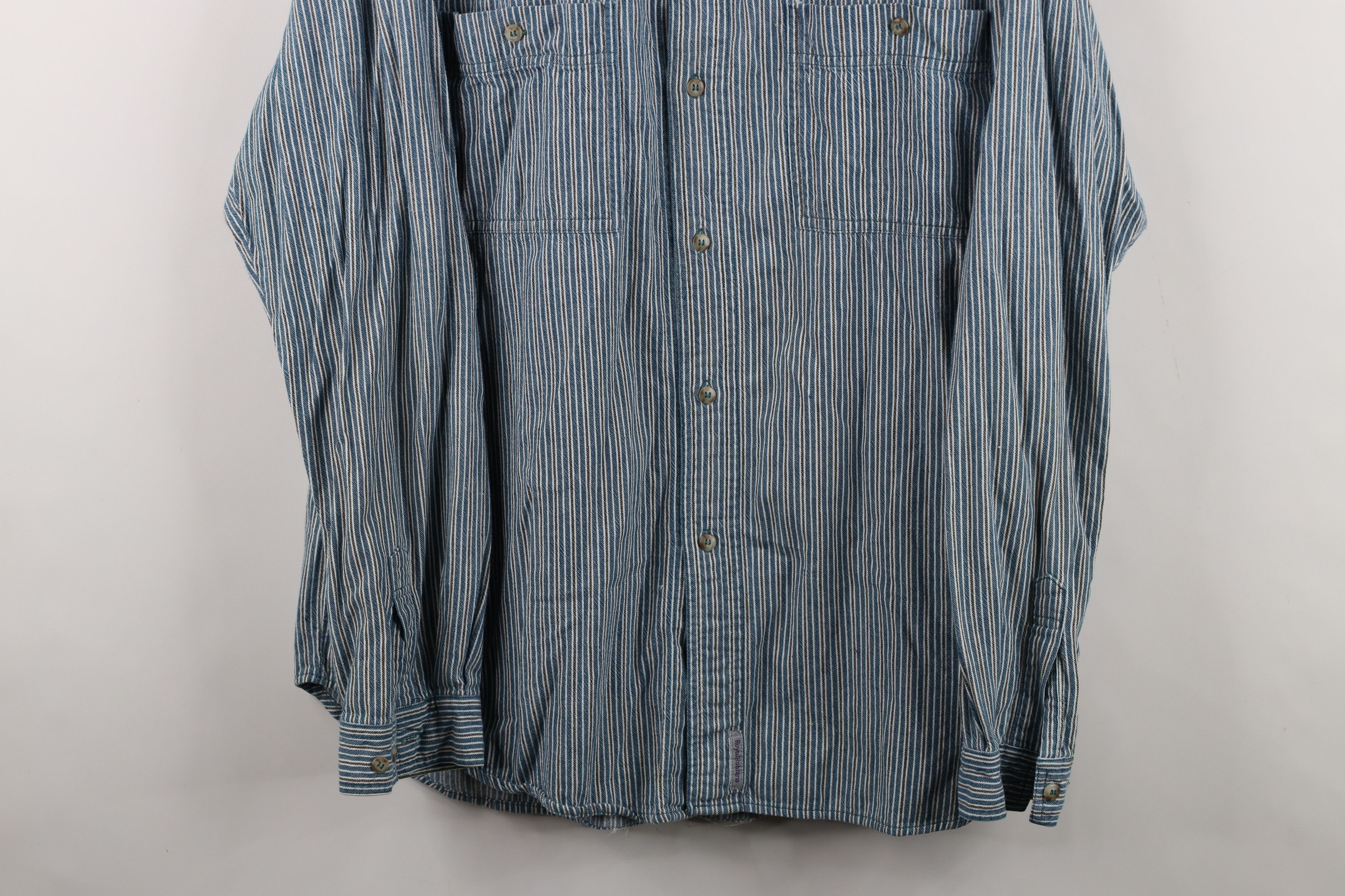 Royal Robbins Vintage 90s Royal Robbins Flannel Collared Button Shirt Size US XL / EU 56 / 4 - 3 Thumbnail