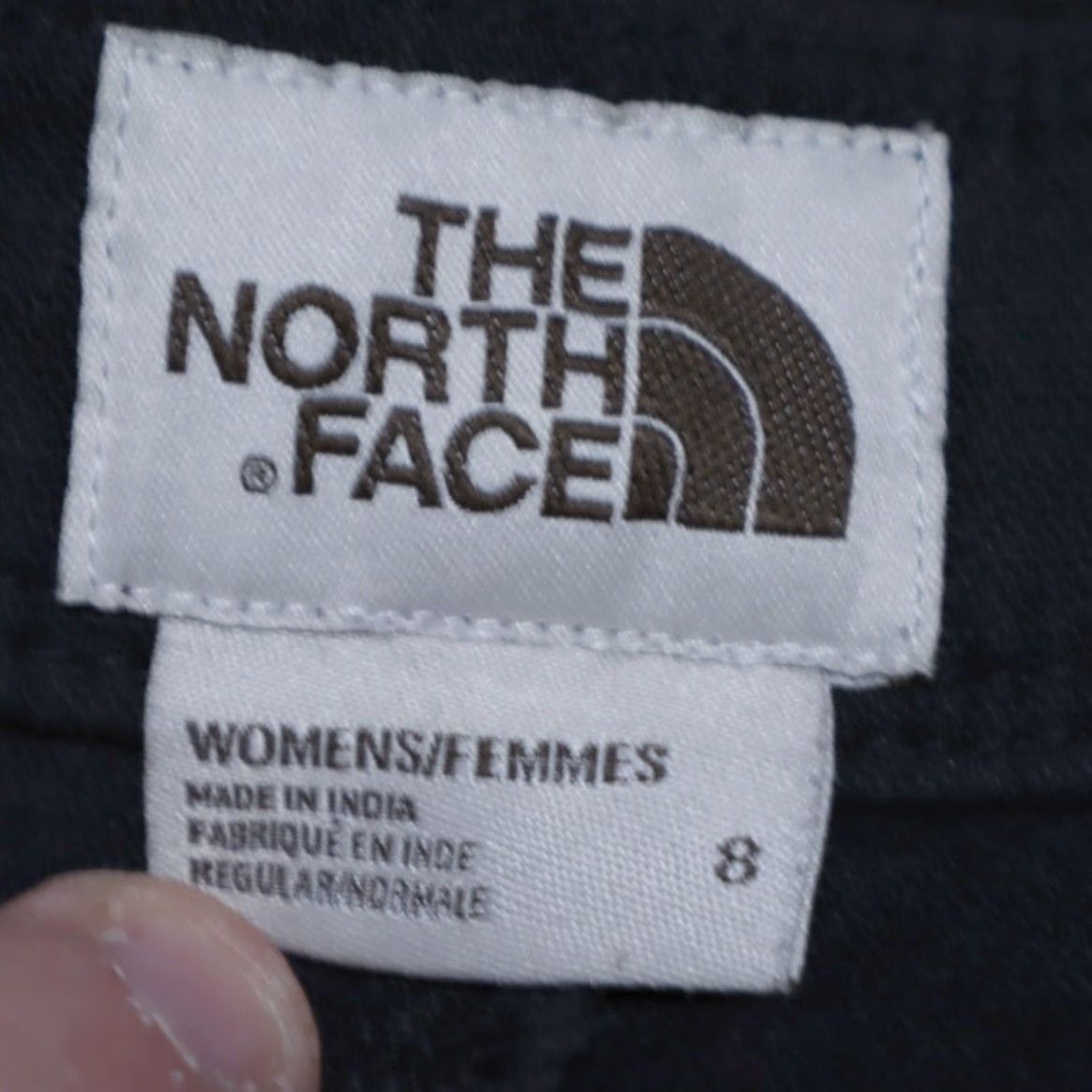 The North Face VINTAGE The North Face Stretch Gathered Hem 3/4 Cotton Chambray Hiking Pants Black Women's 8 Size 30" / US 8 / IT 44 - 5 Thumbnail