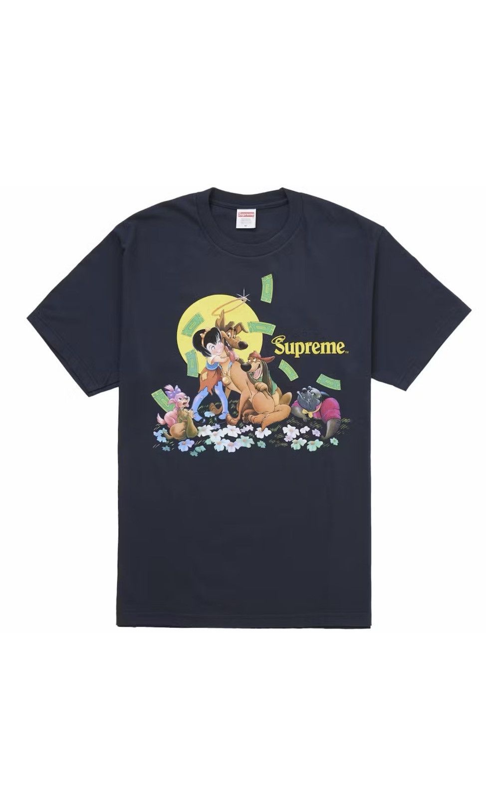 Supreme Supreme All dogs go to heaven tee (M) (NAVY) Size US M / EU 48-50 / 2 - 1 Thumbnail