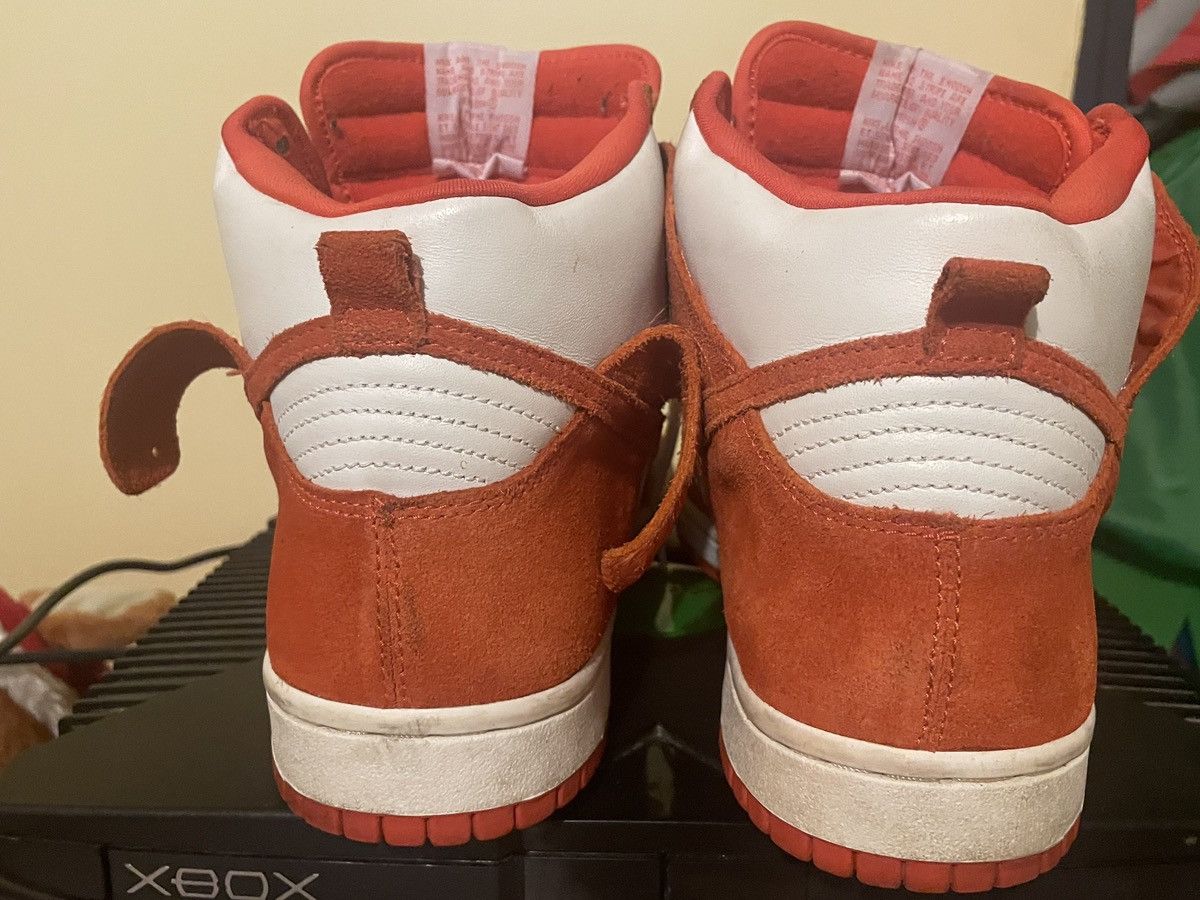 Nike Nike SB Dunk High Pro 'Syracuse' Size US 9.5 / EU 42-43 - 4 Thumbnail