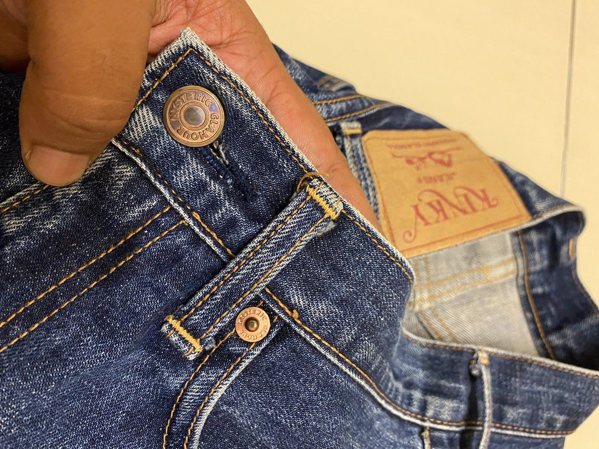 Hysteric Glamour × Japanese Brand Hysteric Glamour Selvedge Kinky Jeans Size US 29 - 6 Thumbnail