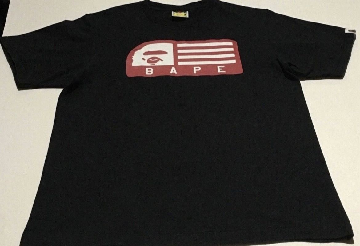 Bape Bape logo tee shirt Size US M / EU 48-50 / 2 - 1 Thumbnail