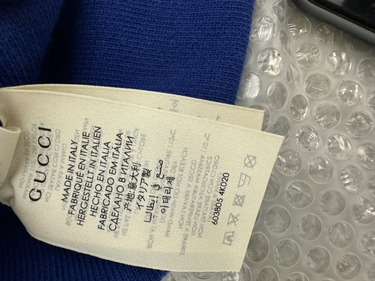 Designer × Gucci Gucci GG Blue Beanie Cap Size ONE SIZE - 3 Thumbnail