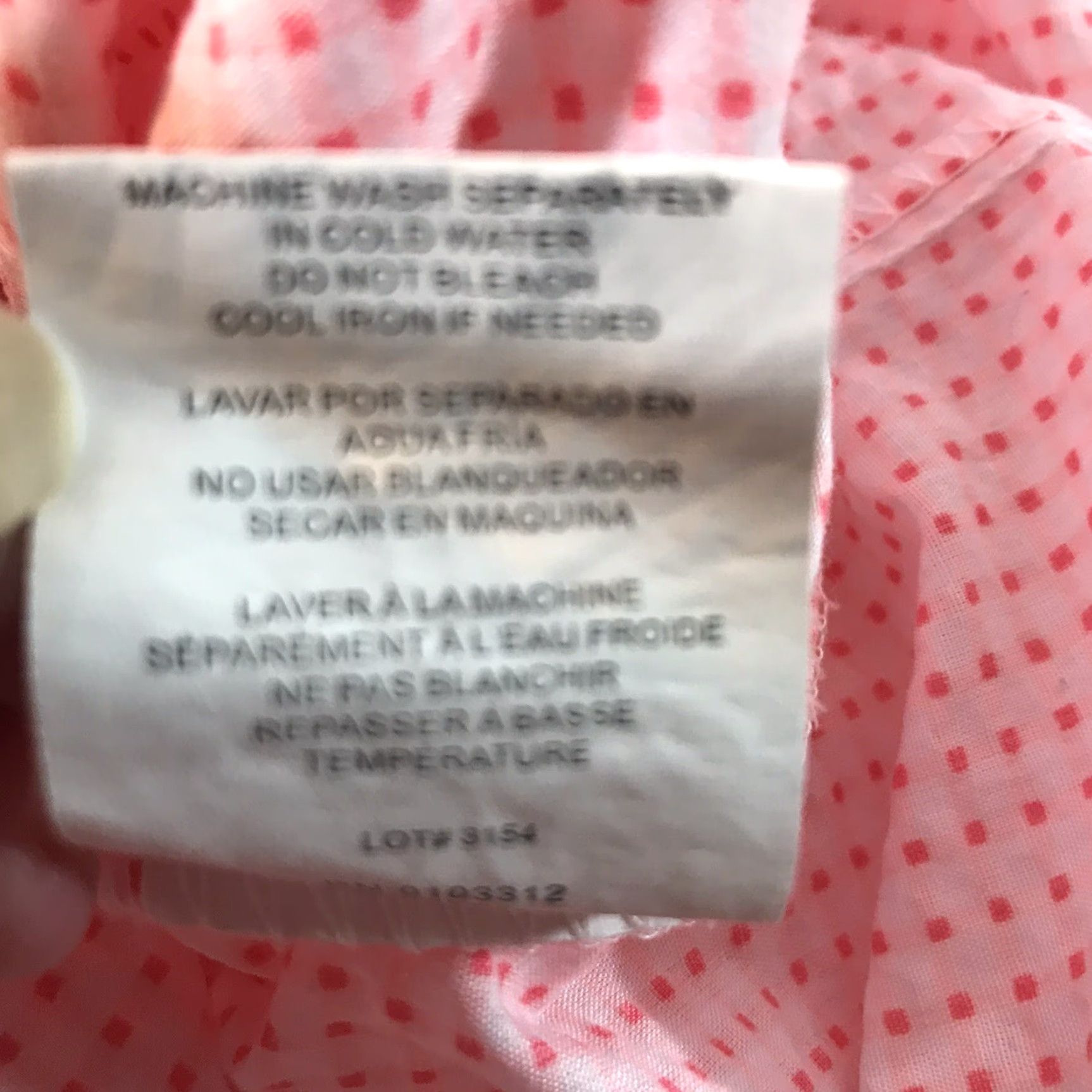 Vintage Dream Rest Pink/White Checked Snap Front Duster Womens Size S Size ONE SIZE - 7 Thumbnail