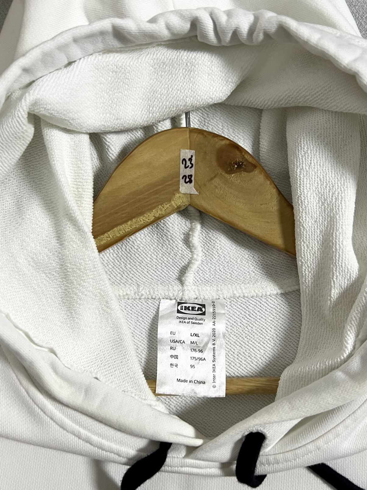 Other IKEA BOX LOGO BACK HIT PULL OVER HOODIE Size US L / EU 52-54 / 3 - 9 Thumbnail