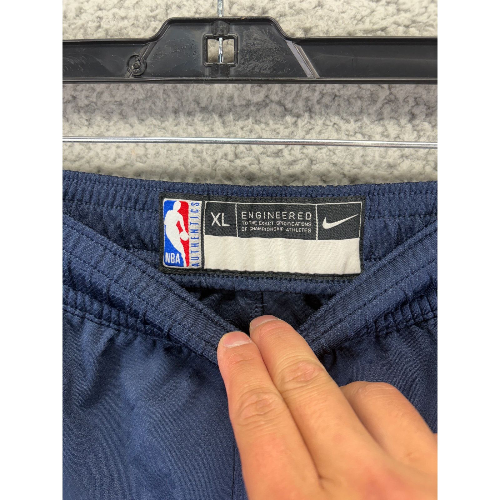 Nike Nike Grizzlies Tear Away Basketball Pants Mens XL Player NBA Size US 34 / EU 50 - 6 Thumbnail