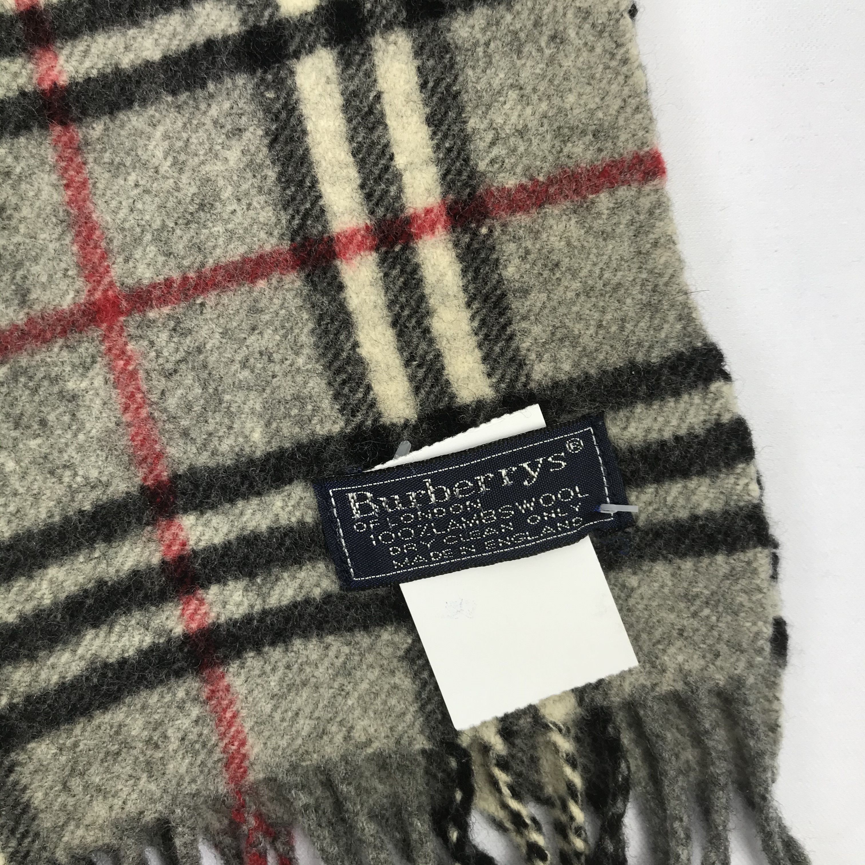 Burberry Vintage Burberry Scarf Nova Check Muffler Wool Scarves . Size ONE SIZE - 4 Thumbnail
