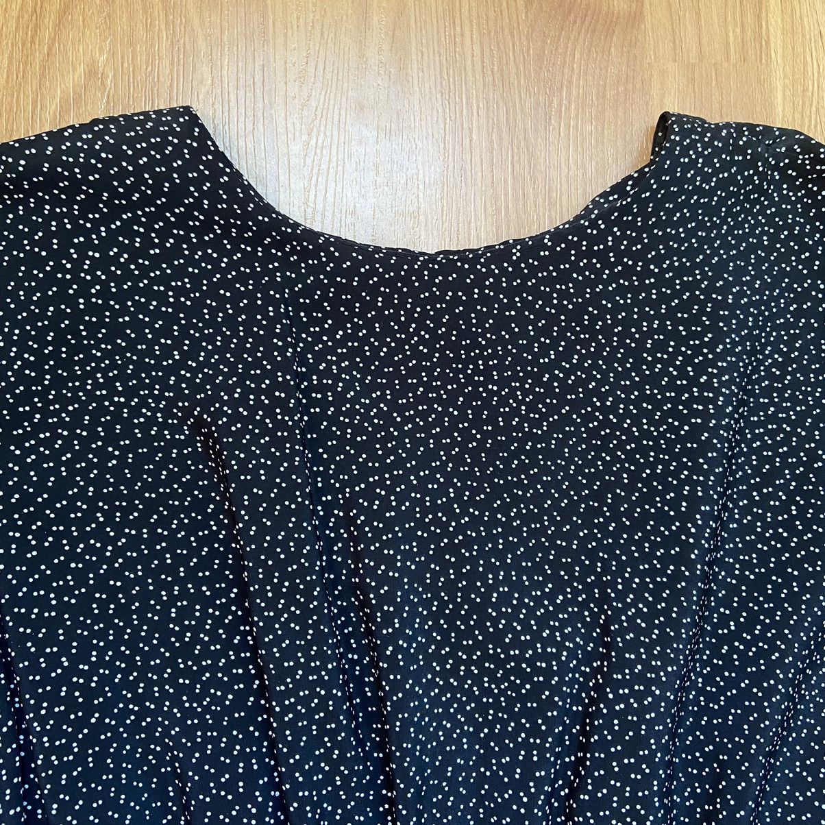 Vintage Vintage Secrets Women’s White Dot Dress Size 11/12 Size XL / US 12-14 / IT 48-50 - 5 Thumbnail