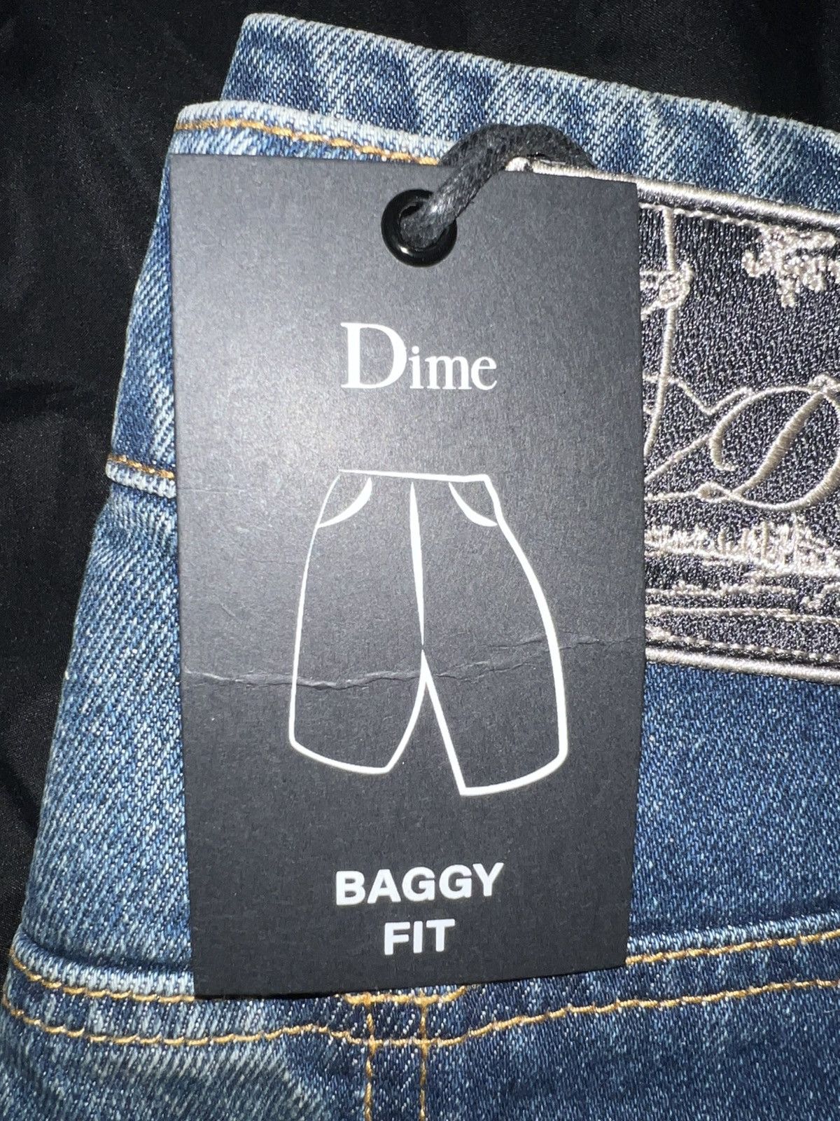 Dime Dime MTL Knowtomatic Denim Jeans Size US 30 / EU 46 - 15 Thumbnail