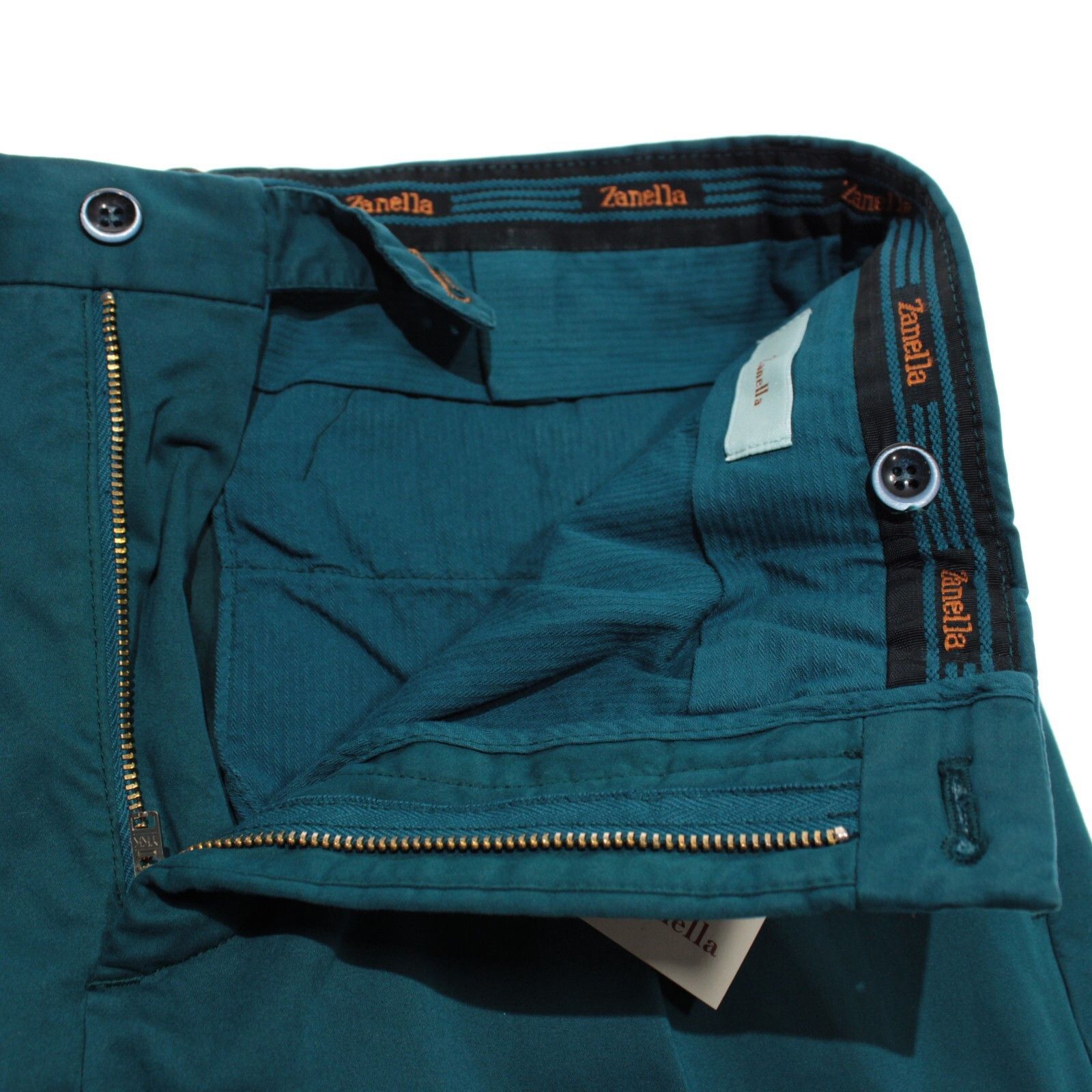 Zanella Zanella New with tags Chino Size 32 US In Blue Size US 32 / EU 48 - 3 Thumbnail