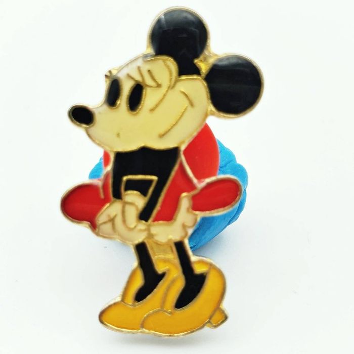 Disney Disney Minnie Mouse Yellow Face Yesteryear Pin | Grailed