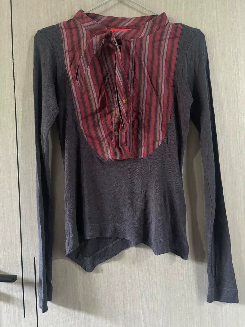 Vivienne Westwood Vivienne Westwood Butterfly collar irregularly cut jacket Size S / US 4 / IT 40 - 2 Thumbnail