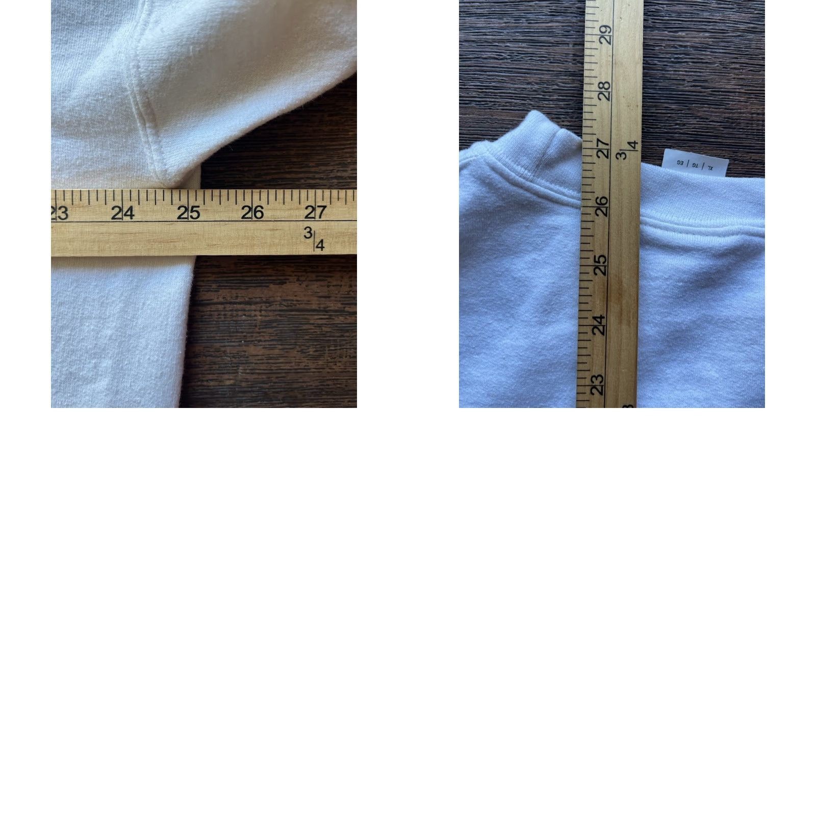 Gildan Men's Sherman Williams Sweatshirt White Spell-Out XL PILLING Crew Workwear Paint Size US XL / EU 56 / 4 - 9 Thumbnail
