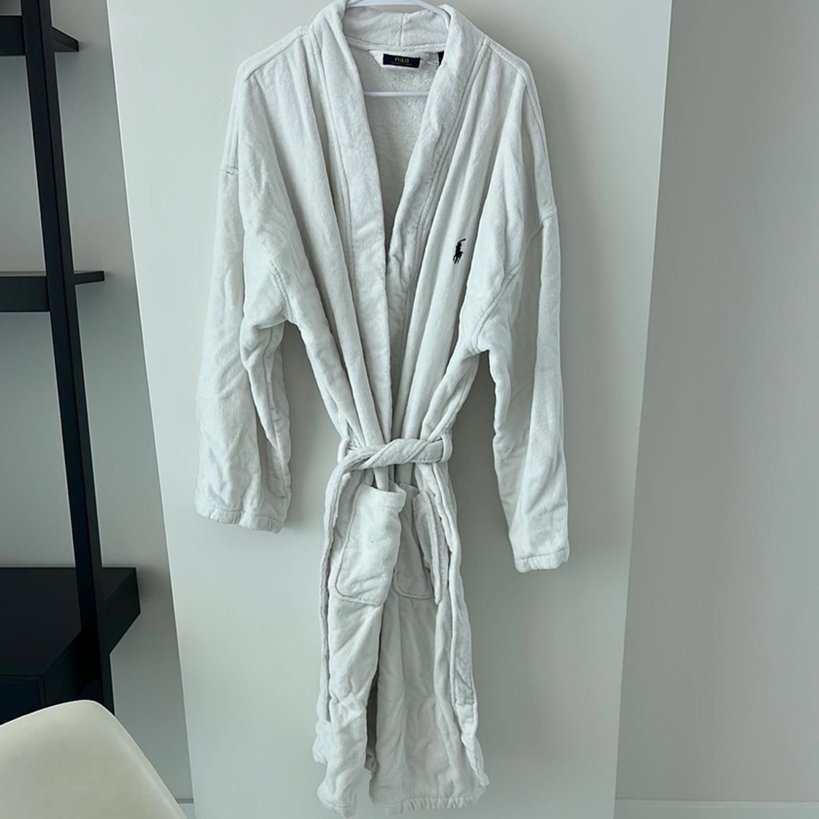 Polo Ralph Lauren Polo by Ralph Lauren White Robe Size ONE SIZE - 1 Thumbnail