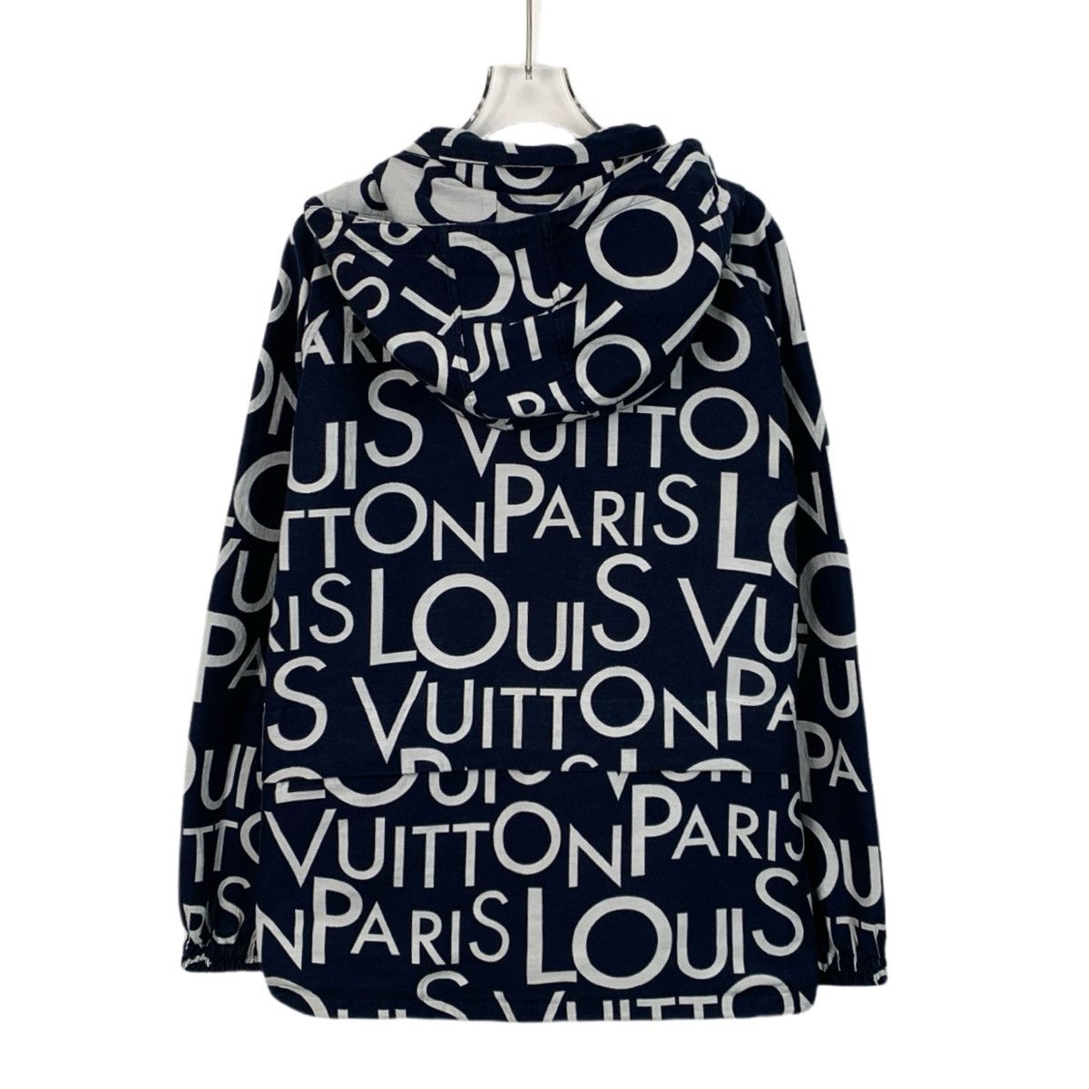 Louis Vuitton Louis Vuitton Black Logo Monogram All Over Print Zip Jacket Size US S / EU 44-46 / 1 - 2 Thumbnail