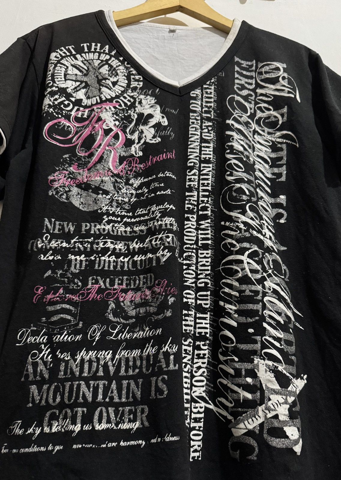 Hysteric Glamour × If Six Was Nine × Japanese Brand Y2k double layer ifsixwasnine style tshirt Size US L / EU 52-54 / 3 - 2 Thumbnail