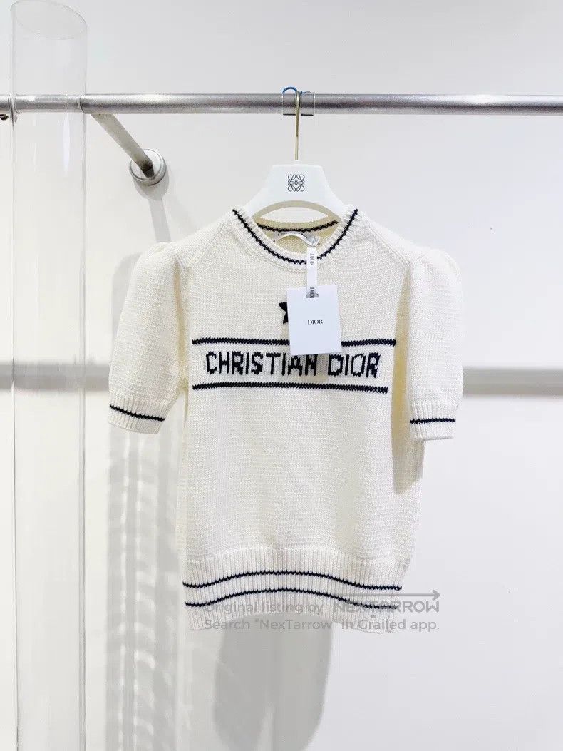 Dior Dior Lucky Star Knitted Short Sleeve Size XS / US 0-2 / IT 36-38 - 1 Thumbnail
