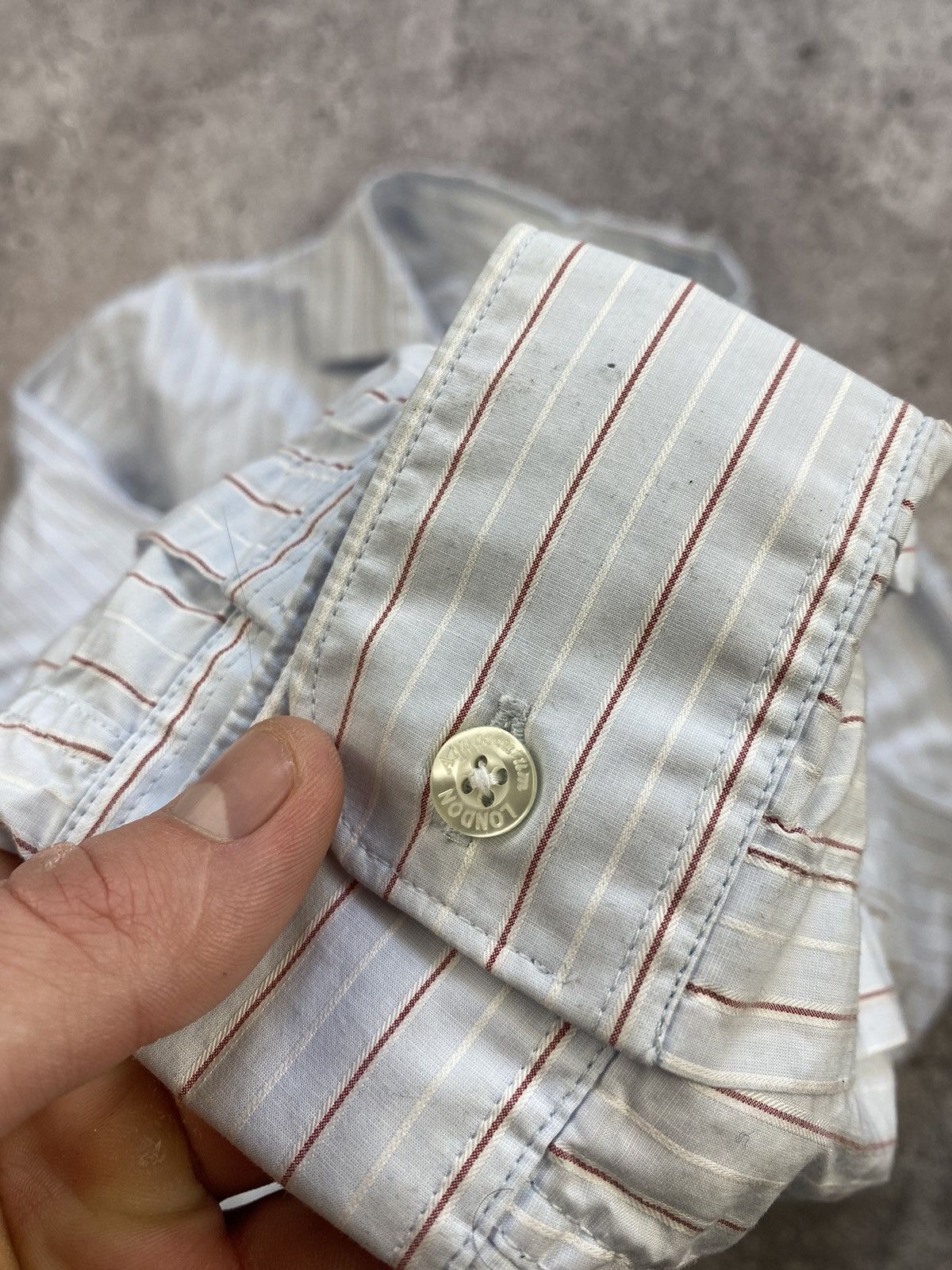 Aquascutum × Vintage Vintage Aquascutum Check Pocket Shirt Button Designer casual Size US L / EU 52-54 / 3 - 6 Thumbnail