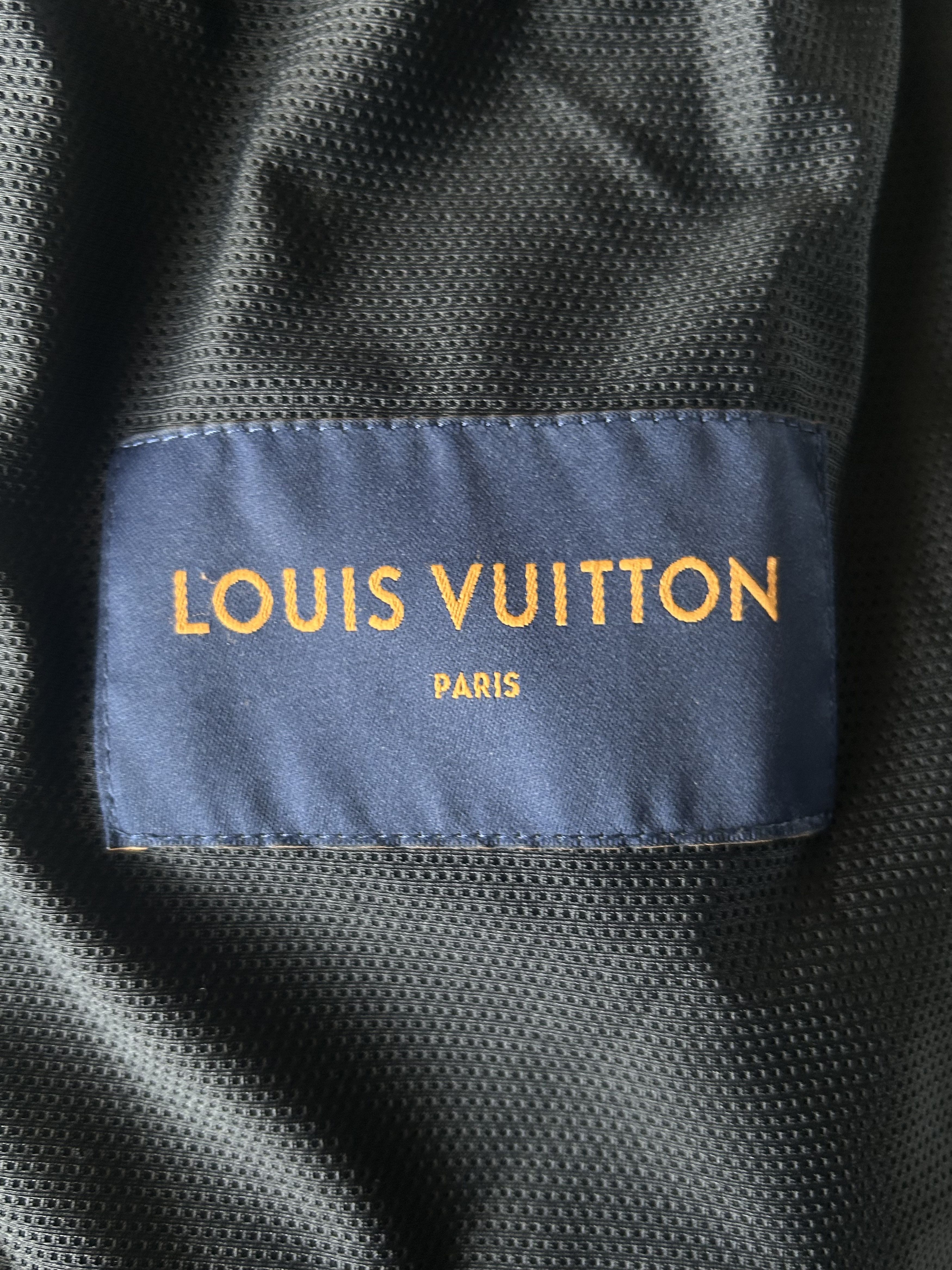 Louis Vuitton Louis Vuitton Black & Blue Frequency Embroidered Jacket Size US M / EU 48-50 / 2 - 3 Thumbnail