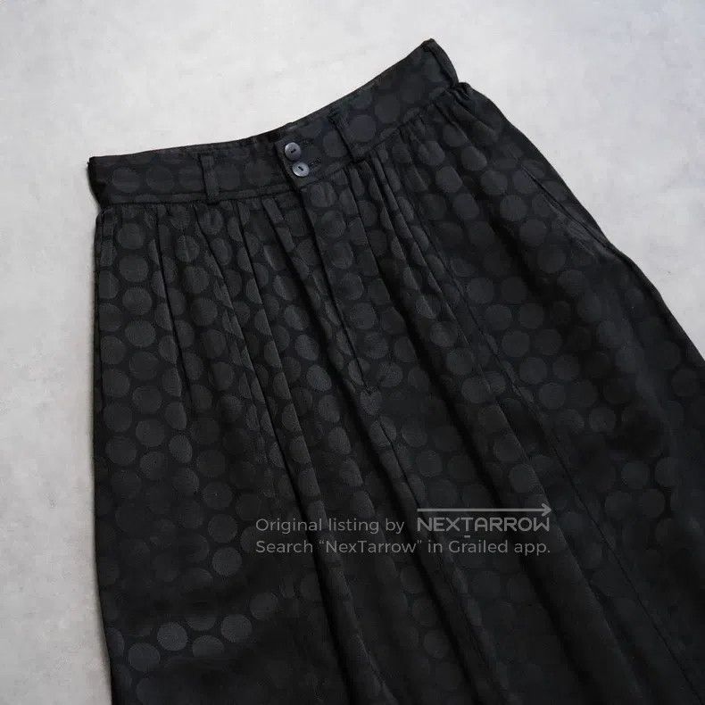 Comme des Garcons Comme Des Garcons size XS Polka Dot Silk Satin Skirt Size 22" - 3 Thumbnail