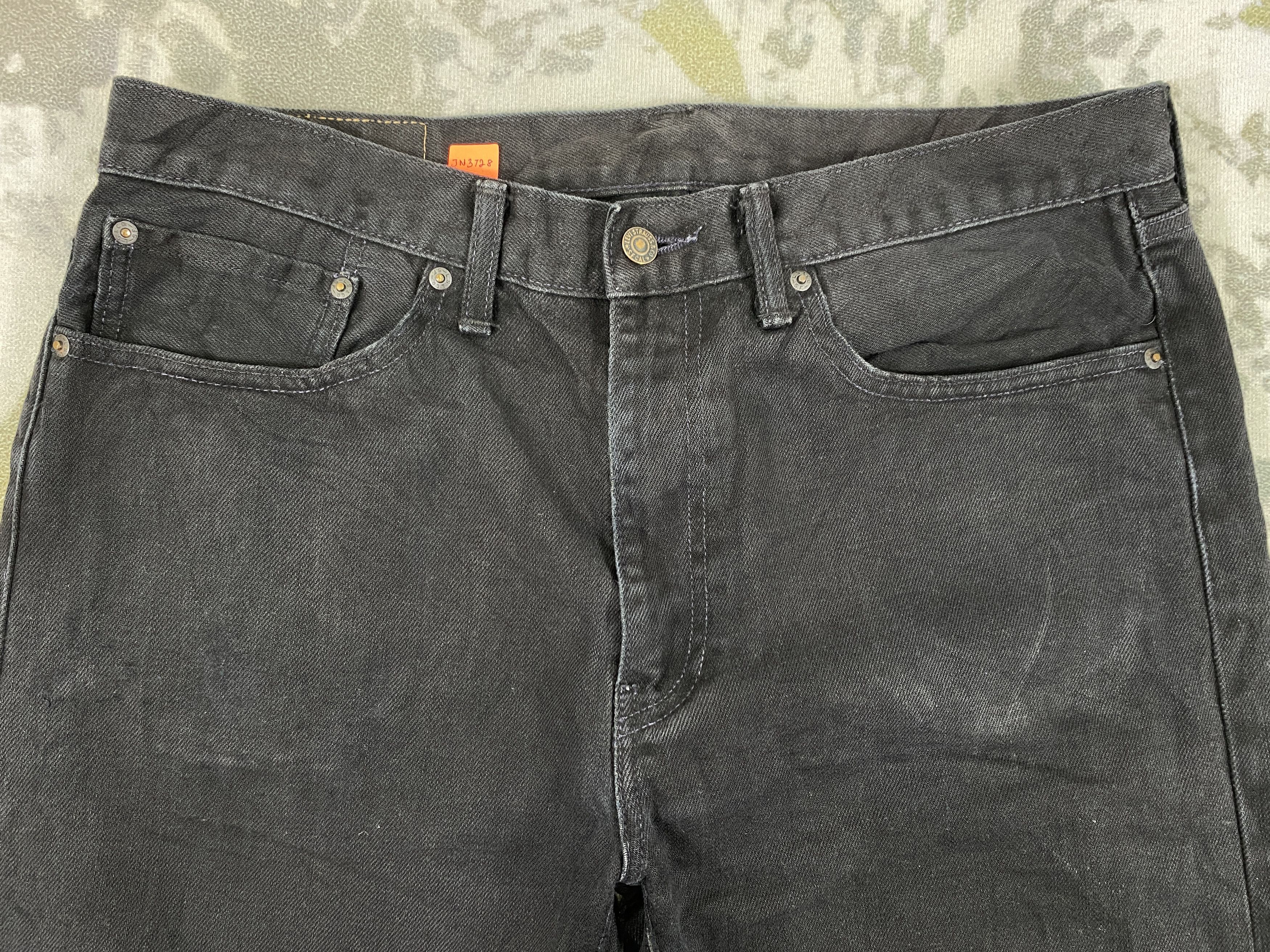 Levi's Black Vintage Levi's 505 Jeans 36x26 Denim- JN3728 Size US 36 / EU 52 - 3 Thumbnail
