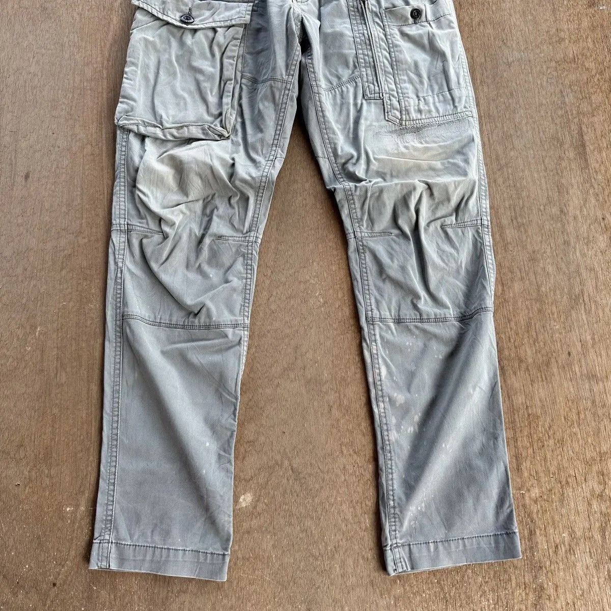 Japanese Brand STEALS💥IZ FRONTIER VINTAGE WORKWEAR DOUBLEKNEE BONDAGE PANT Size US 30 / EU 46 - 9 Thumbnail