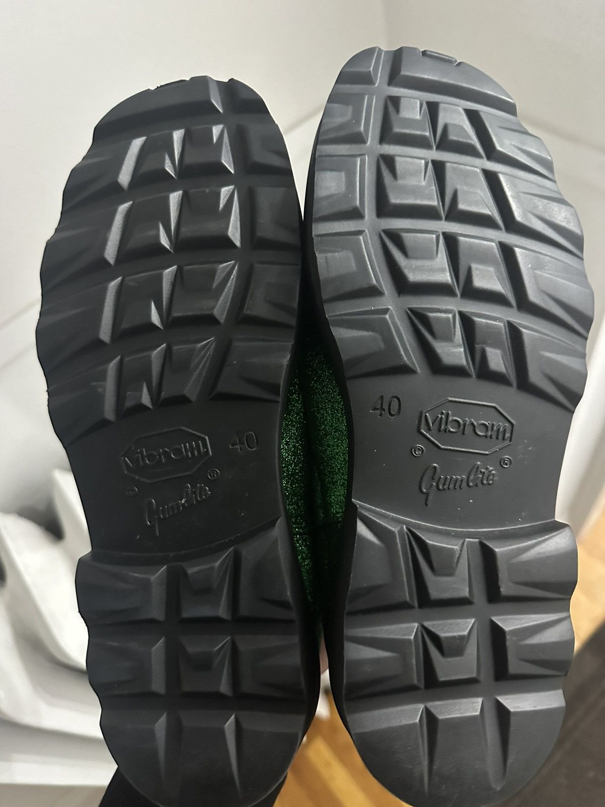 Marni Marni Green glitter loafers / slip ons Size US 10 / IT 40 - 5 Thumbnail