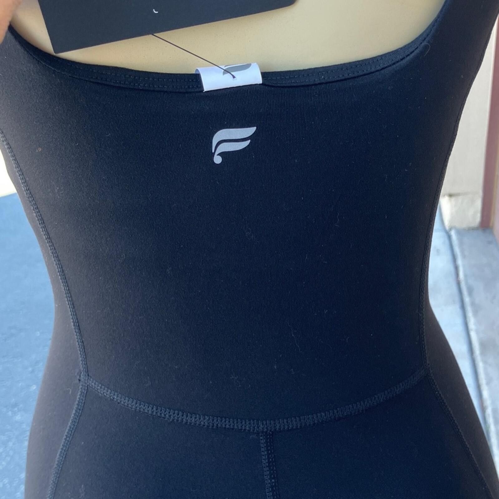 Fabletics Fabletics Sleek Black Romper Size 26" / US 2 / IT 38 - 8 Thumbnail