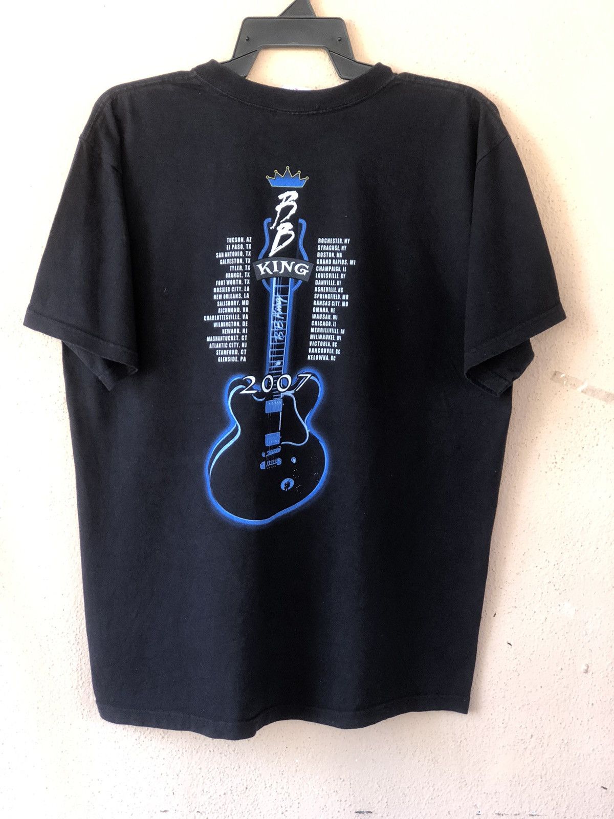 Band Tees × Vintage Vintage B B KING Bluesman Tour Tee Size US L / EU 52-54 / 3 - 7 Thumbnail
