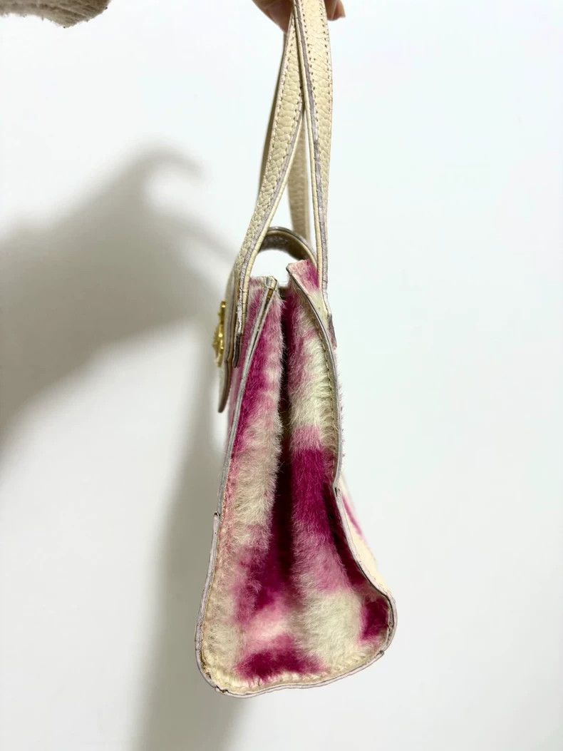 Vivienne Westwood Vivienne Westwood size os Pink leopard print horsehair hand Size ONE SIZE - 3 Thumbnail