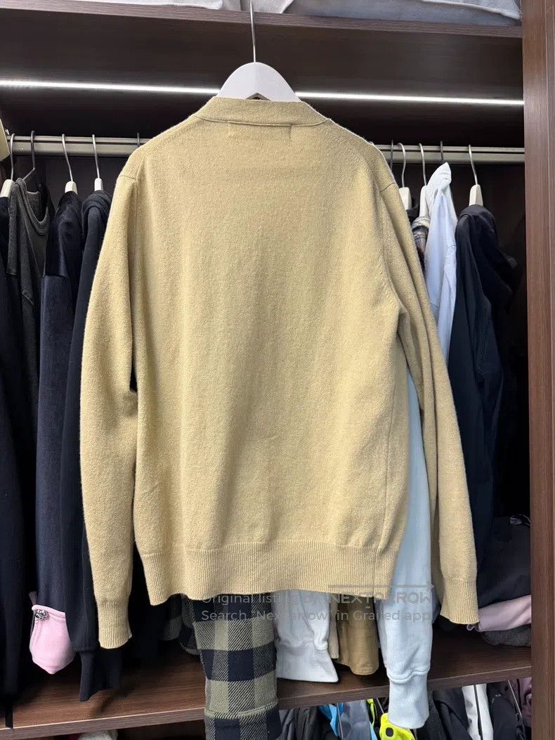 Comme des Garcons Comme Des Garcons Beige black-heart cardigan Size M / US 6-8 / IT 42-44 - 2 Thumbnail