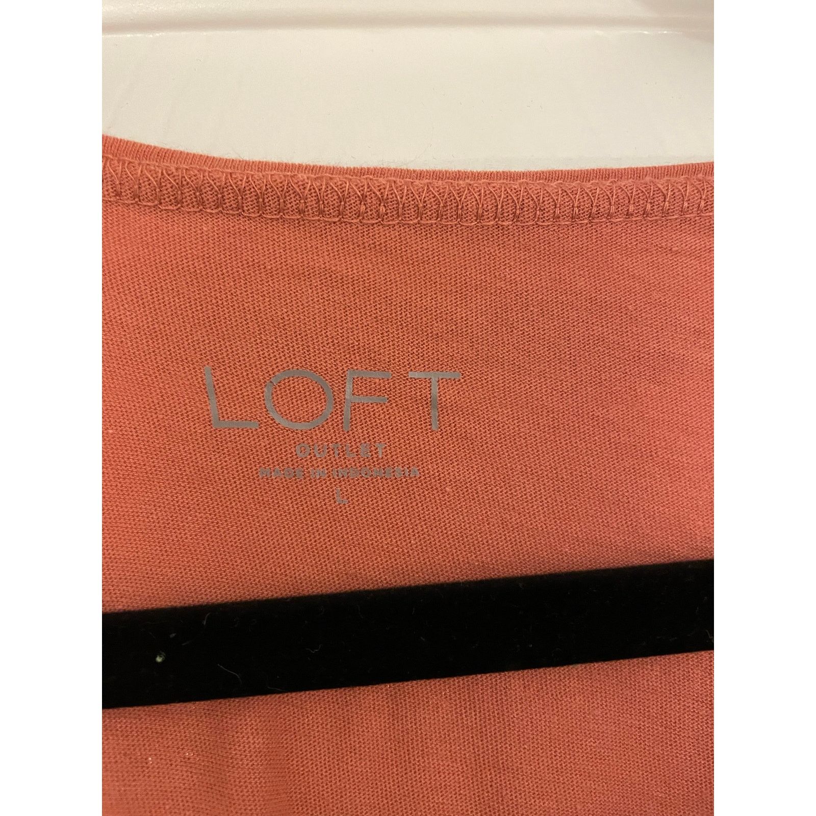 Loft Loft Outlet Long Sleeve Rose Gold Metallic Stripe Shirt Size L / US 10 / IT 46 - 5 Thumbnail