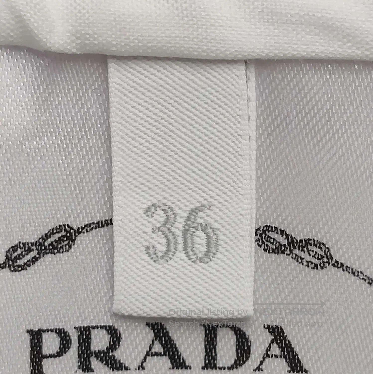 Prada Prada White Long Sleeve Button. Size XXS / US 00 / IT 34 - 5 Thumbnail