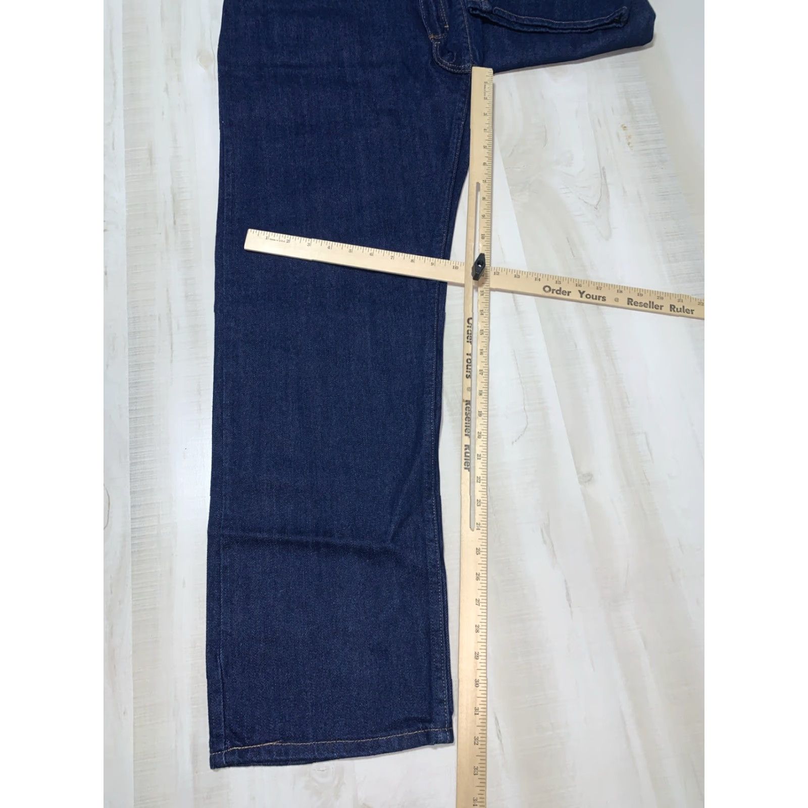 Red Kap Red Kap Jeans Denim Blue 38x32 Straight Leg Mens Regular Denim Blue 38 Regular Jeans Straight Leg Mens Size US 38 / EU 54 - 3 Thumbnail