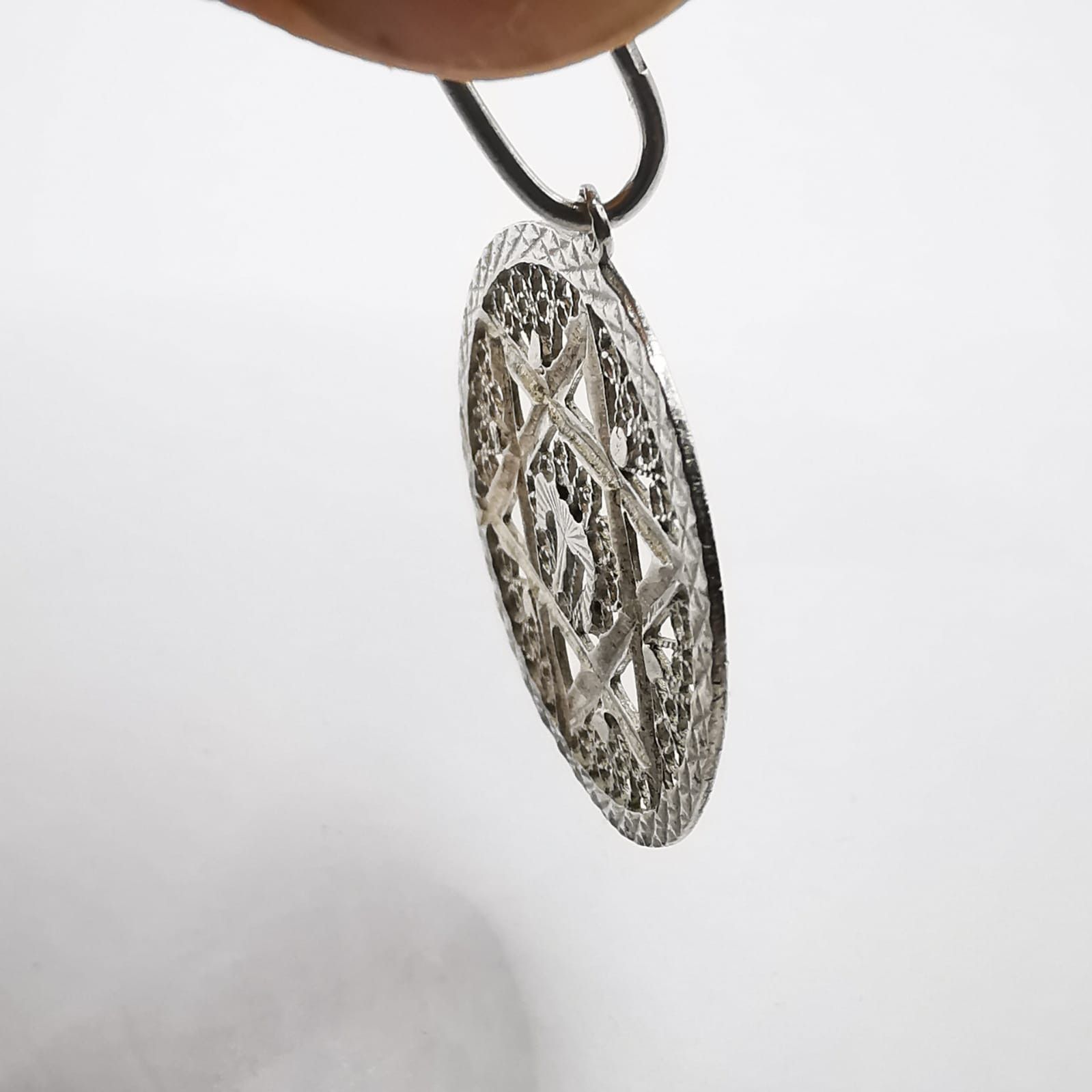 Vintage Vintage Pendant 925 Sterling Silver Jewelry, Handmade 1,77g Size ONE SIZE - 6 Thumbnail