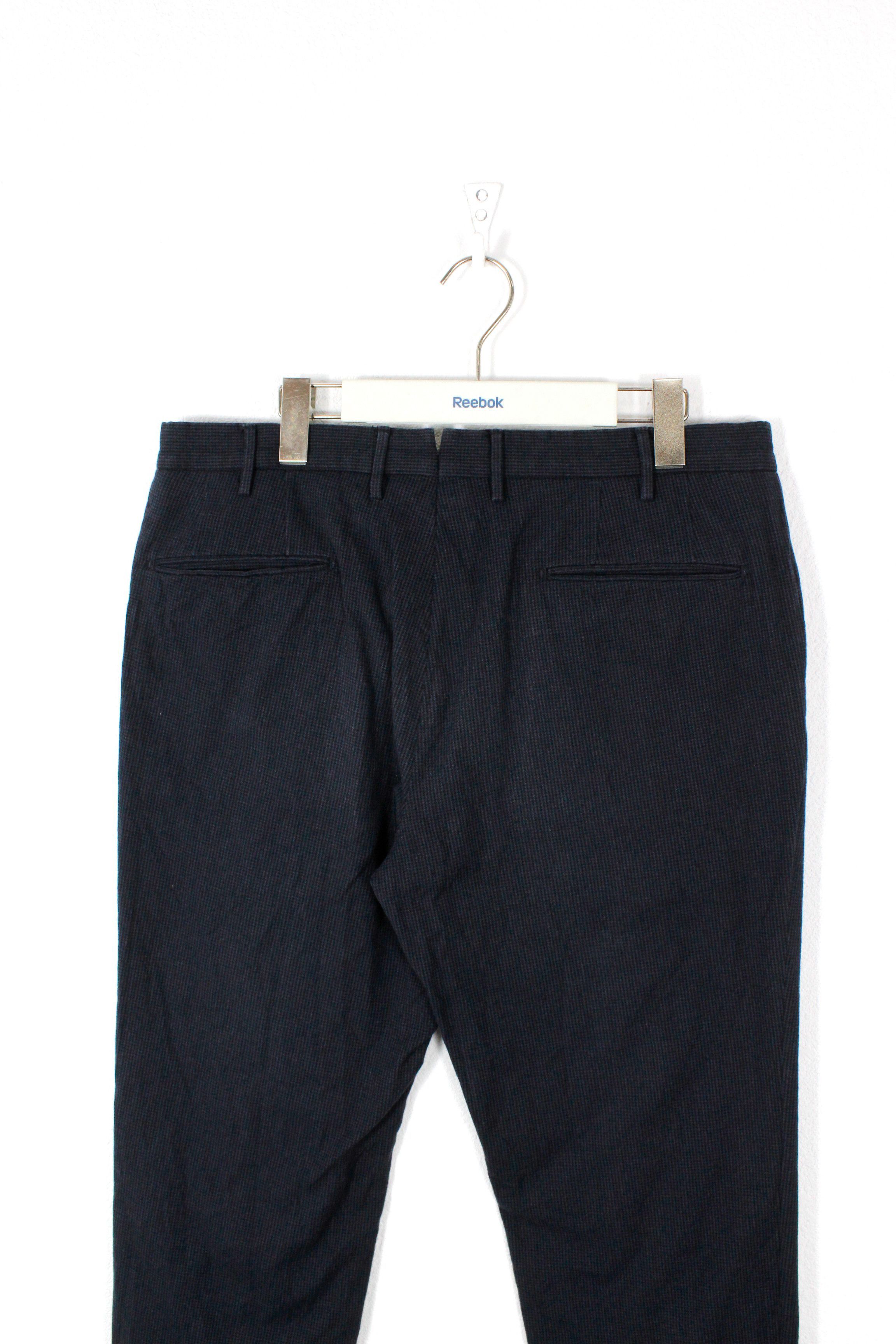 Incotex × Japanese Brand × Slowear Incotex Navy Blue Chino Pants Trousers Size US 34 / EU 50 - 4 Thumbnail