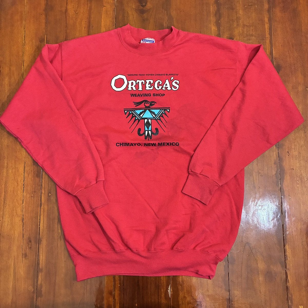 Hanes Vintage Old Shop Country Mexico Ortega Sweatshirt Size US M / EU 48-50 / 2 - 1 Thumbnail