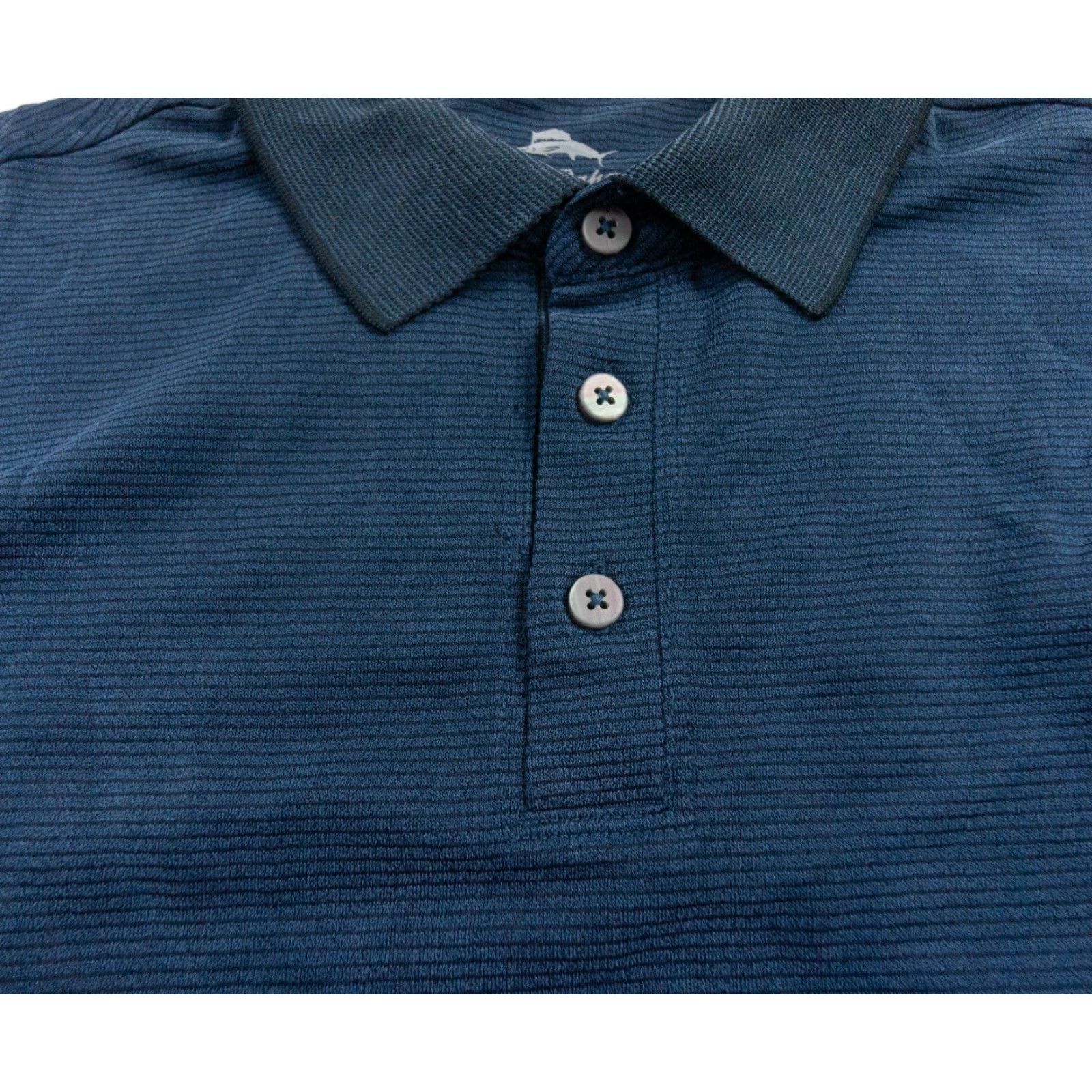Tommy Bahama VINTAGE Tommy Bahama Polo Shirt Mens Large Blue Short Sleeve Collared Comfort Casual Size US L / EU 52-54 / 3 - 5 Thumbnail