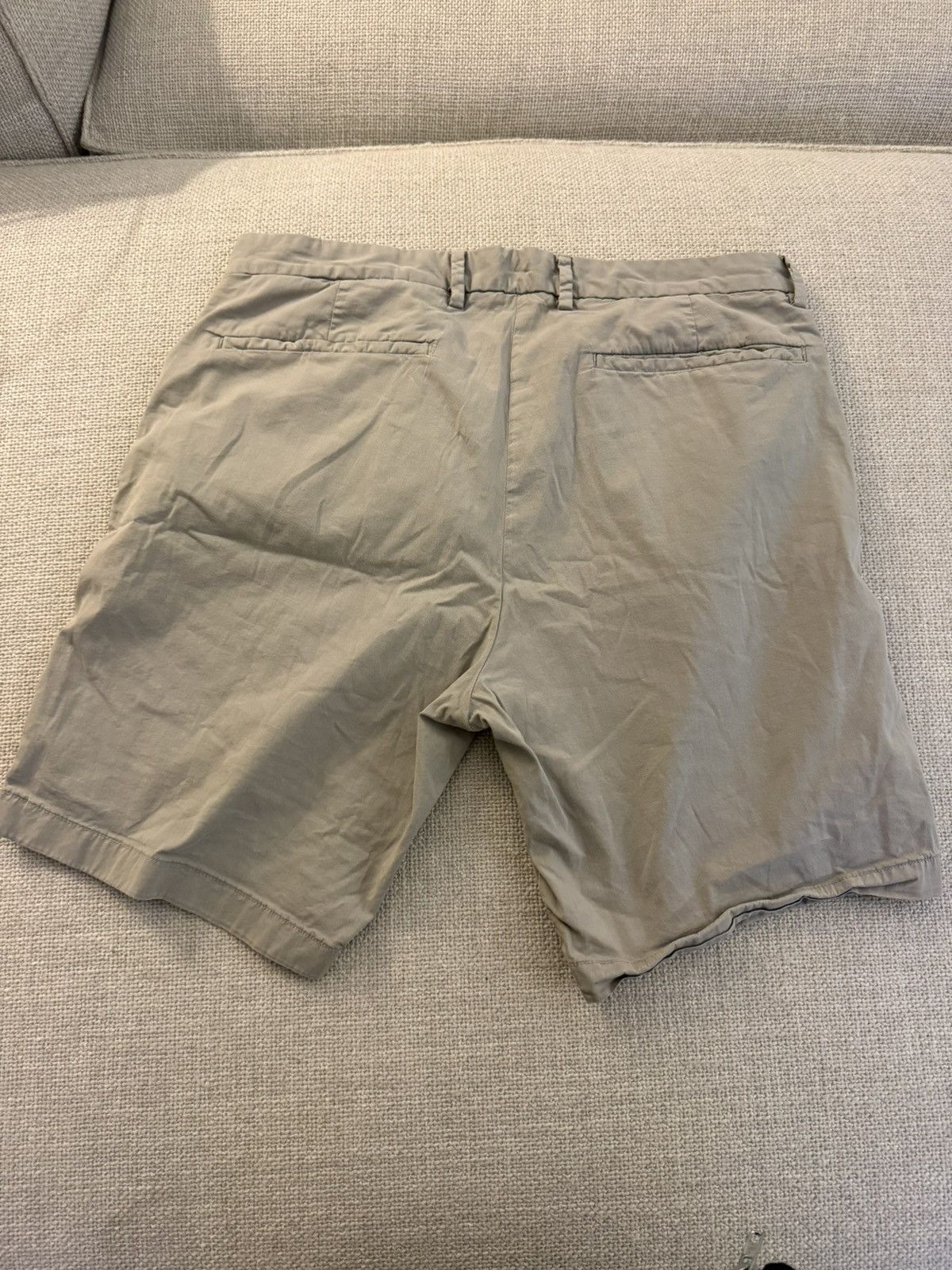 Theory Theory Zaine S. Patton Chino Short — Light Grey Size US 34 / EU 50 - 6 Thumbnail