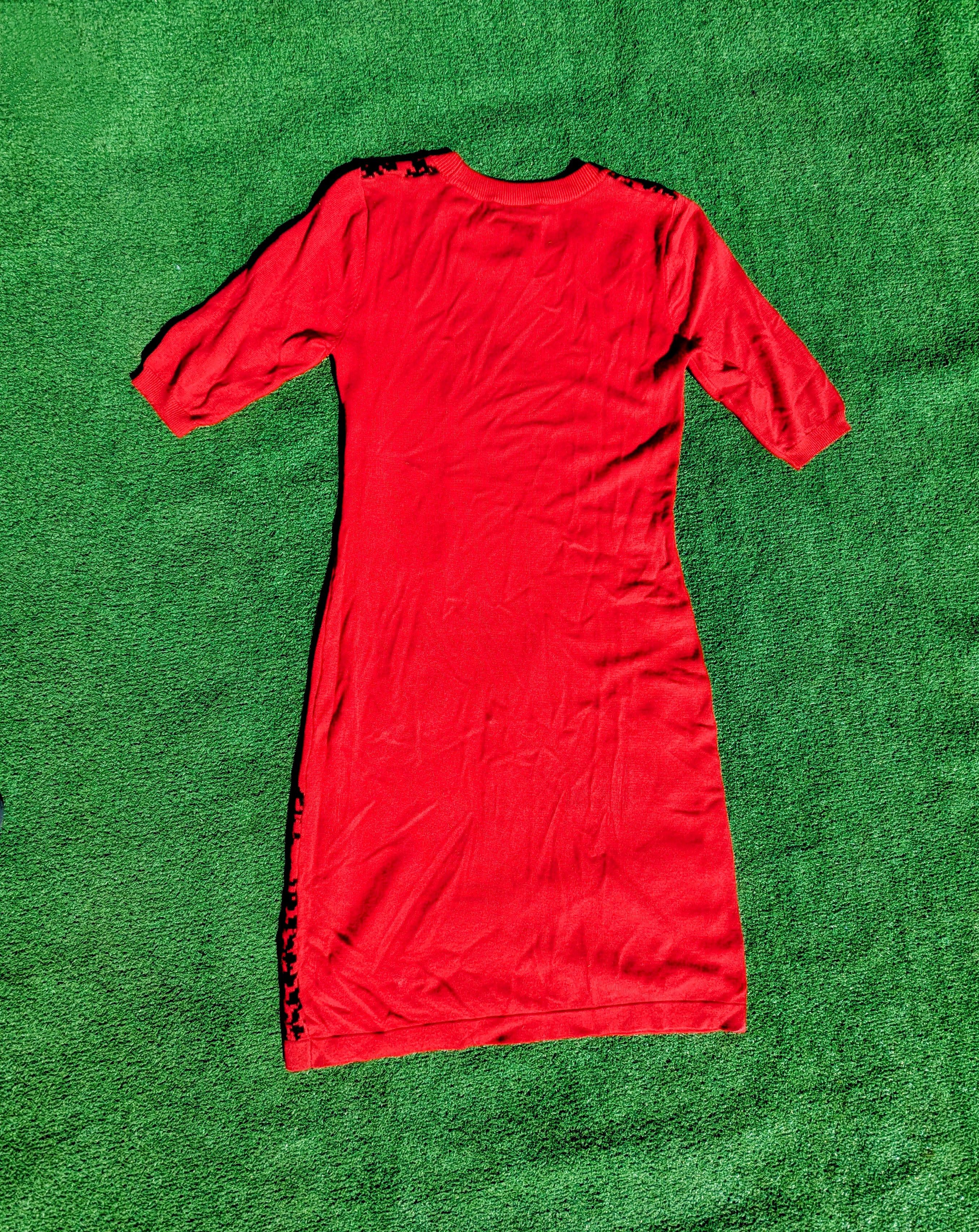 Other Allison Brittney Rayon 3/4 Sleeves Fit & Flare Dress Size M / US 6-8 / IT 42-44 - 5 Thumbnail