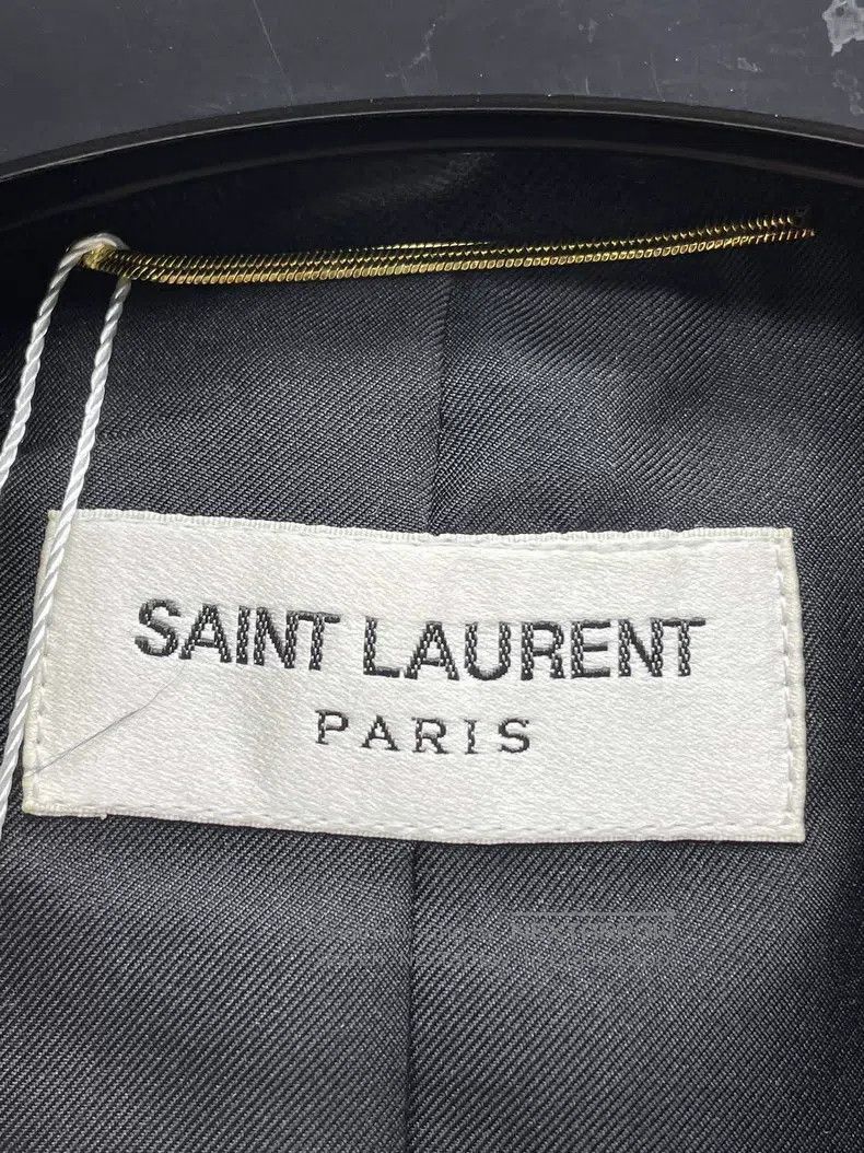 Saint Laurent Paris Saint Laurent Paris Embroidered gold trim court suit Size XXS / US 00 / IT 34 - 4 Thumbnail
