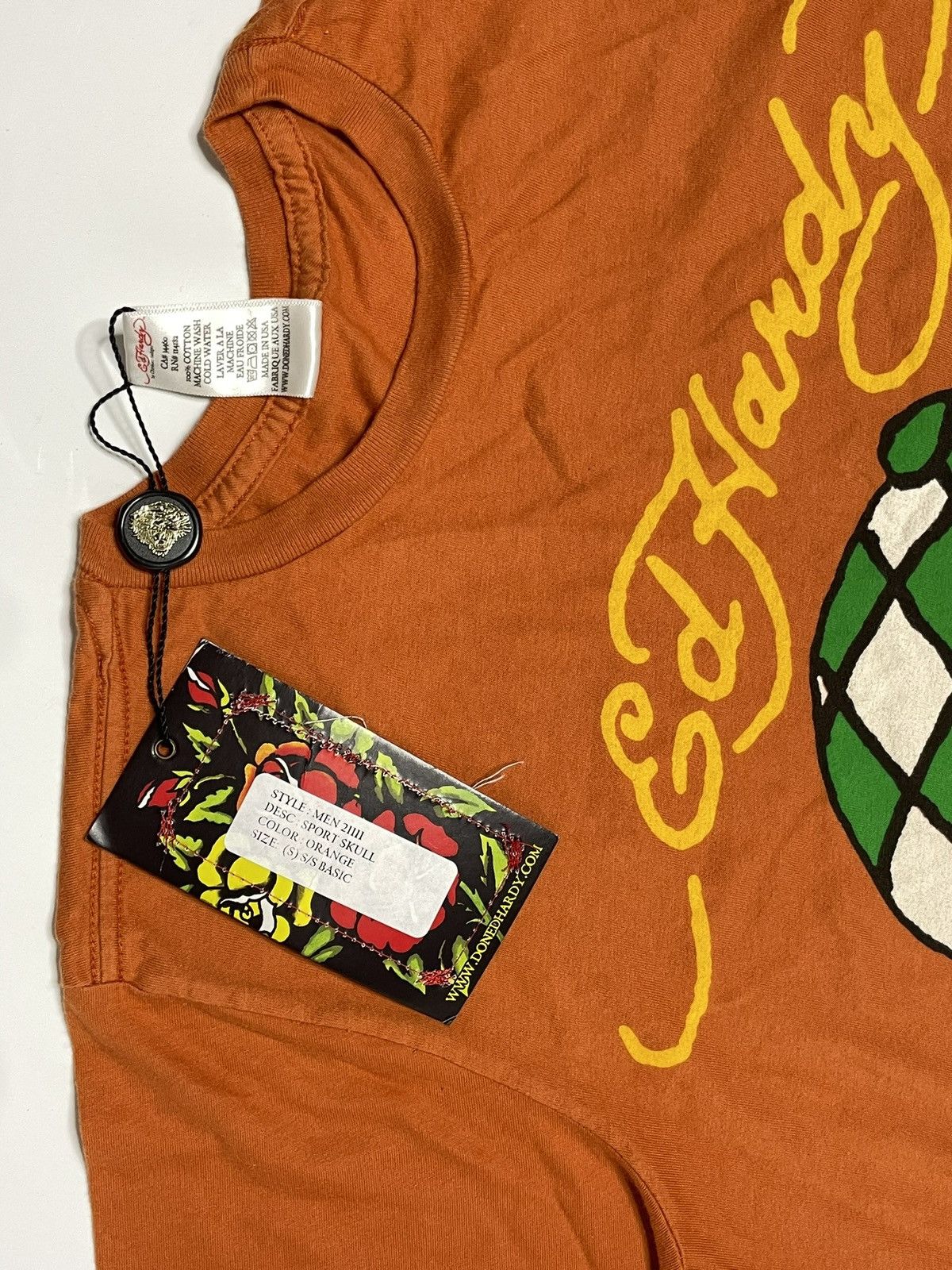 Ed Hardy × Vintage ed hardy skeleton tee Size US S / EU 44-46 / 1 - 4 Thumbnail