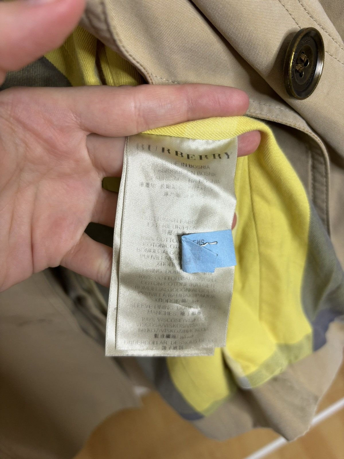 Burberry × Vintage Burberry jacket Size XS / US 0-2 / IT 36-38 - 10 Thumbnail