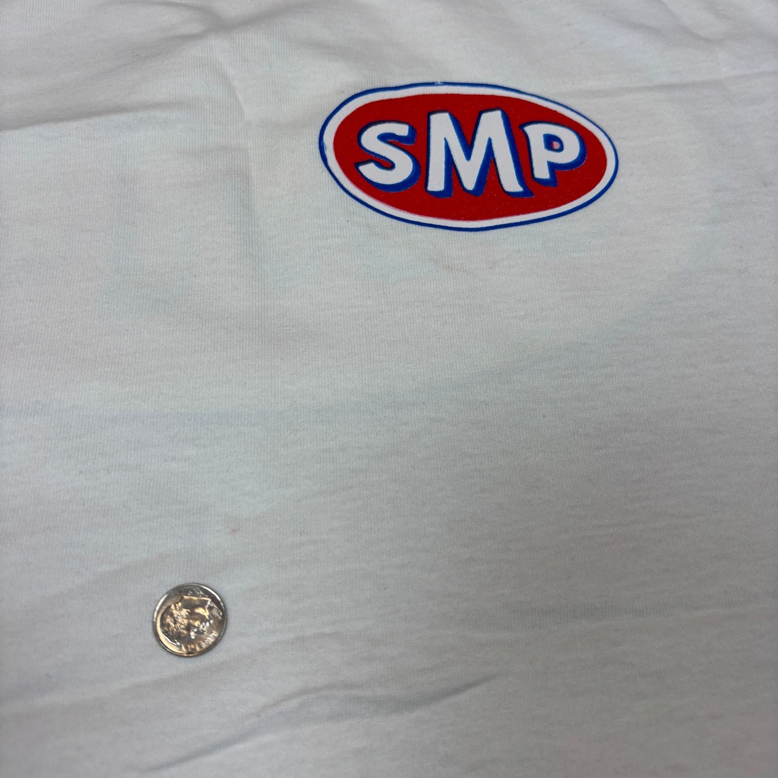 Vintage Vintage 90s SMP Skateboarding STP Parody Logo T Shirt Medium Size US M / EU 48-50 / 2 - 9 Thumbnail